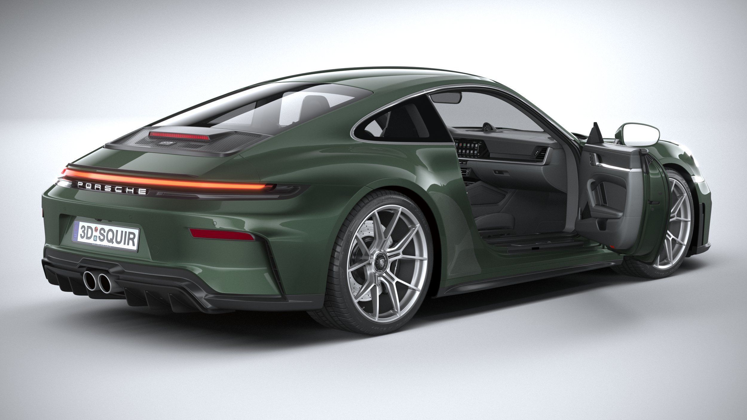 Porsche 911 GT3 Touring 2025 3D model_23