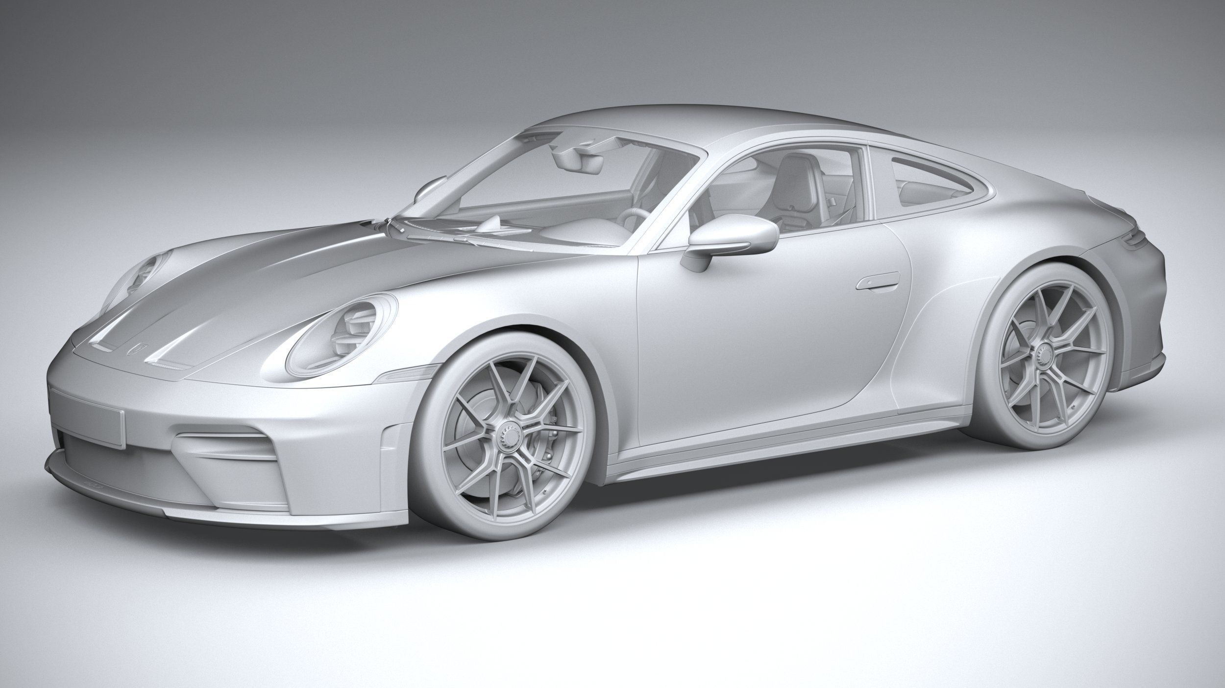 Porsche 911 GT3 Touring 2025 3D model_24