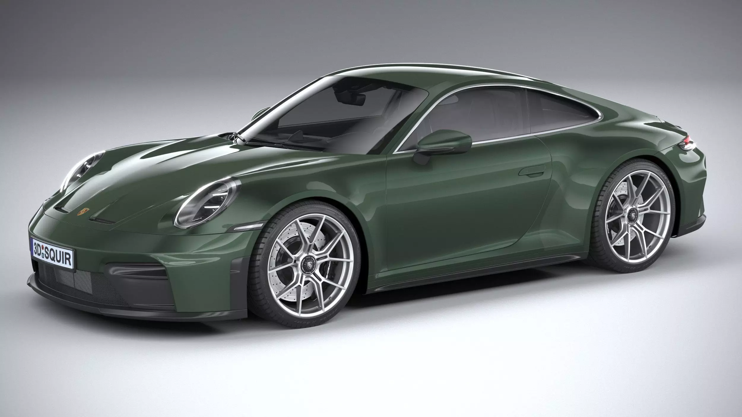 Porsche 911 GT3 Touring 2025 3D model_0