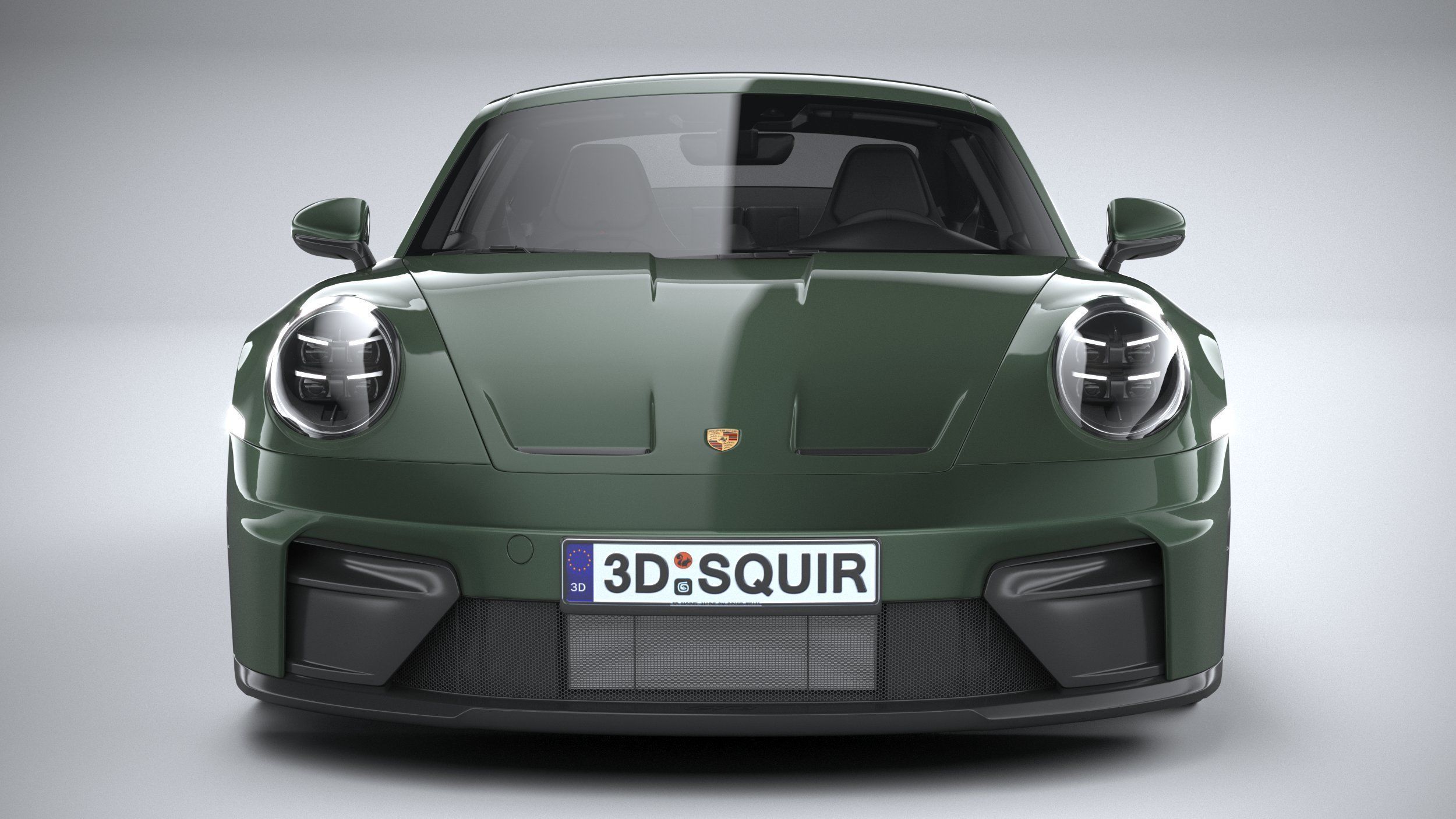 Porsche 911 GT3 Touring 2025 3D model_13