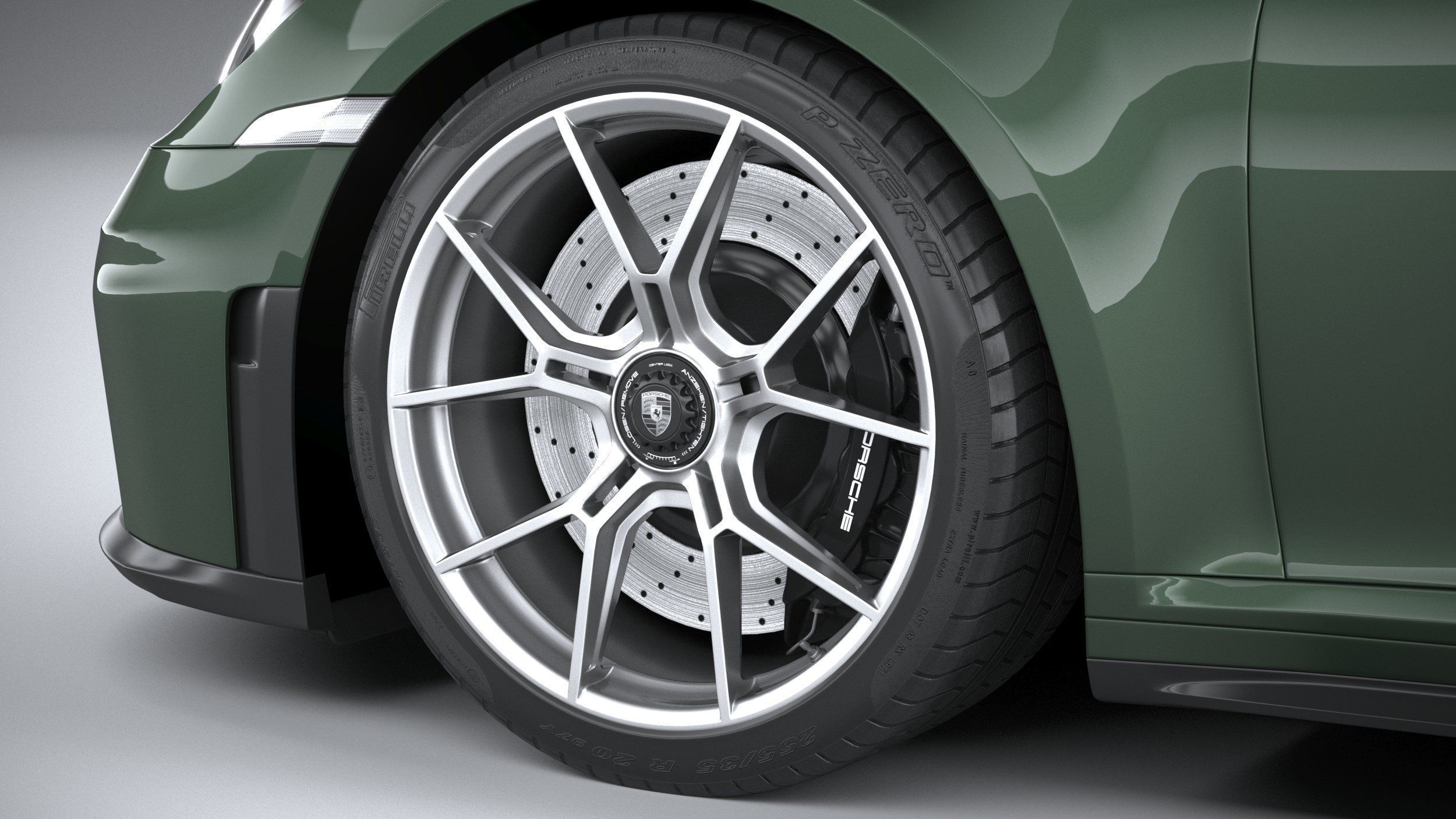 Porsche 911 GT3 Touring 2025 3D model_16
