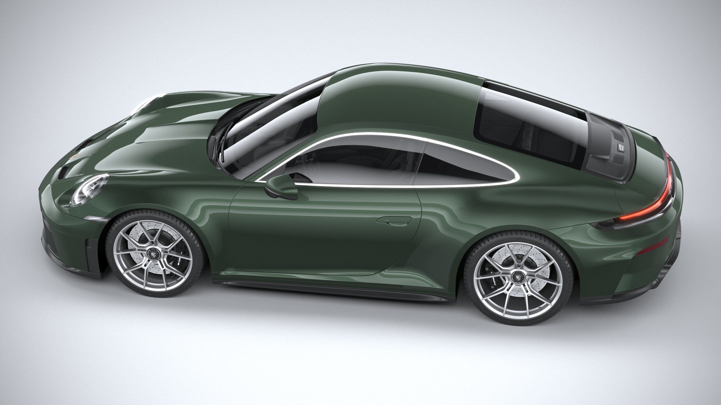 Porsche 911 GT3 Touring 2025 3D model_9