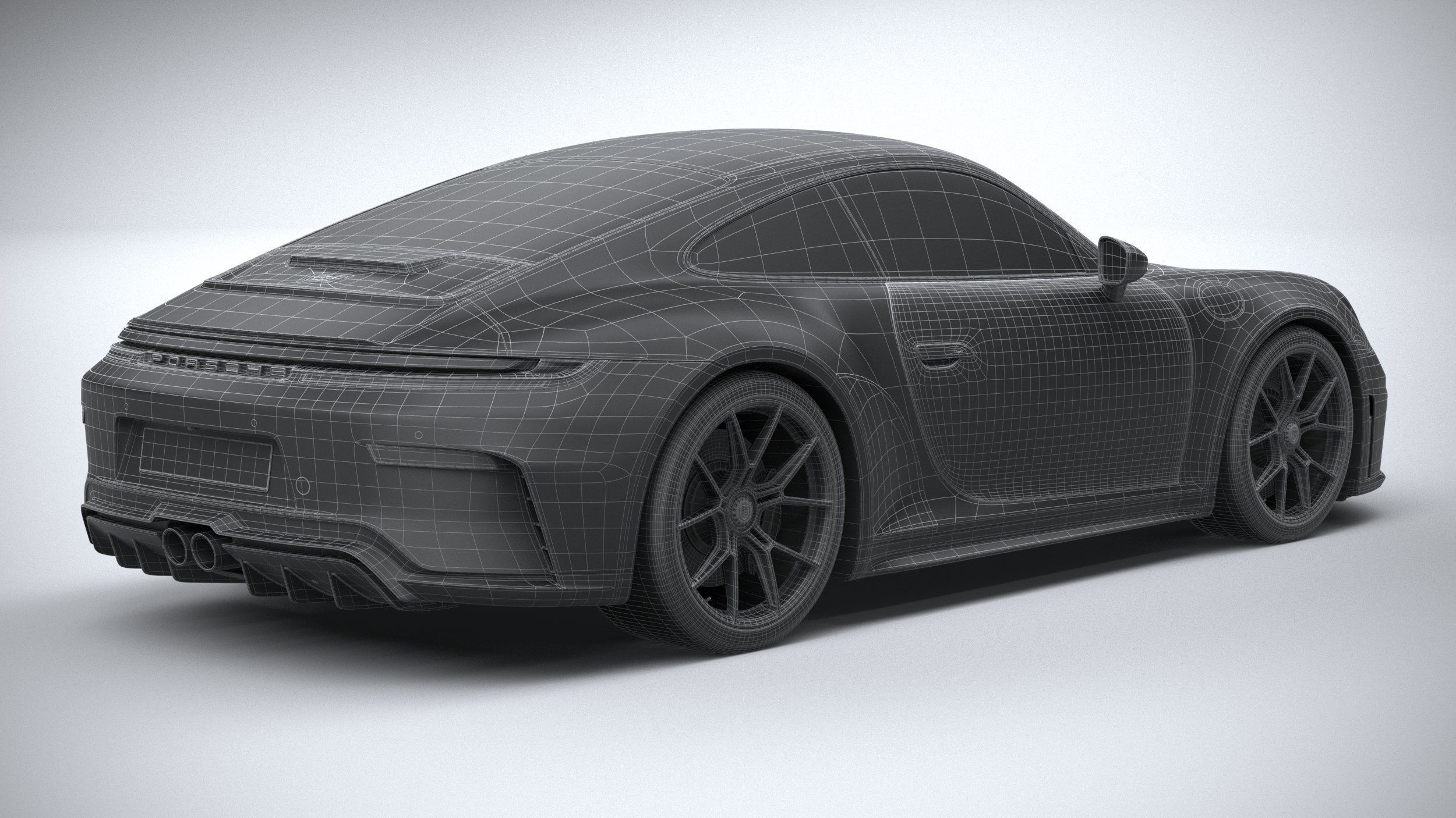 Porsche 911 GT3 Touring 2025 3D model_37