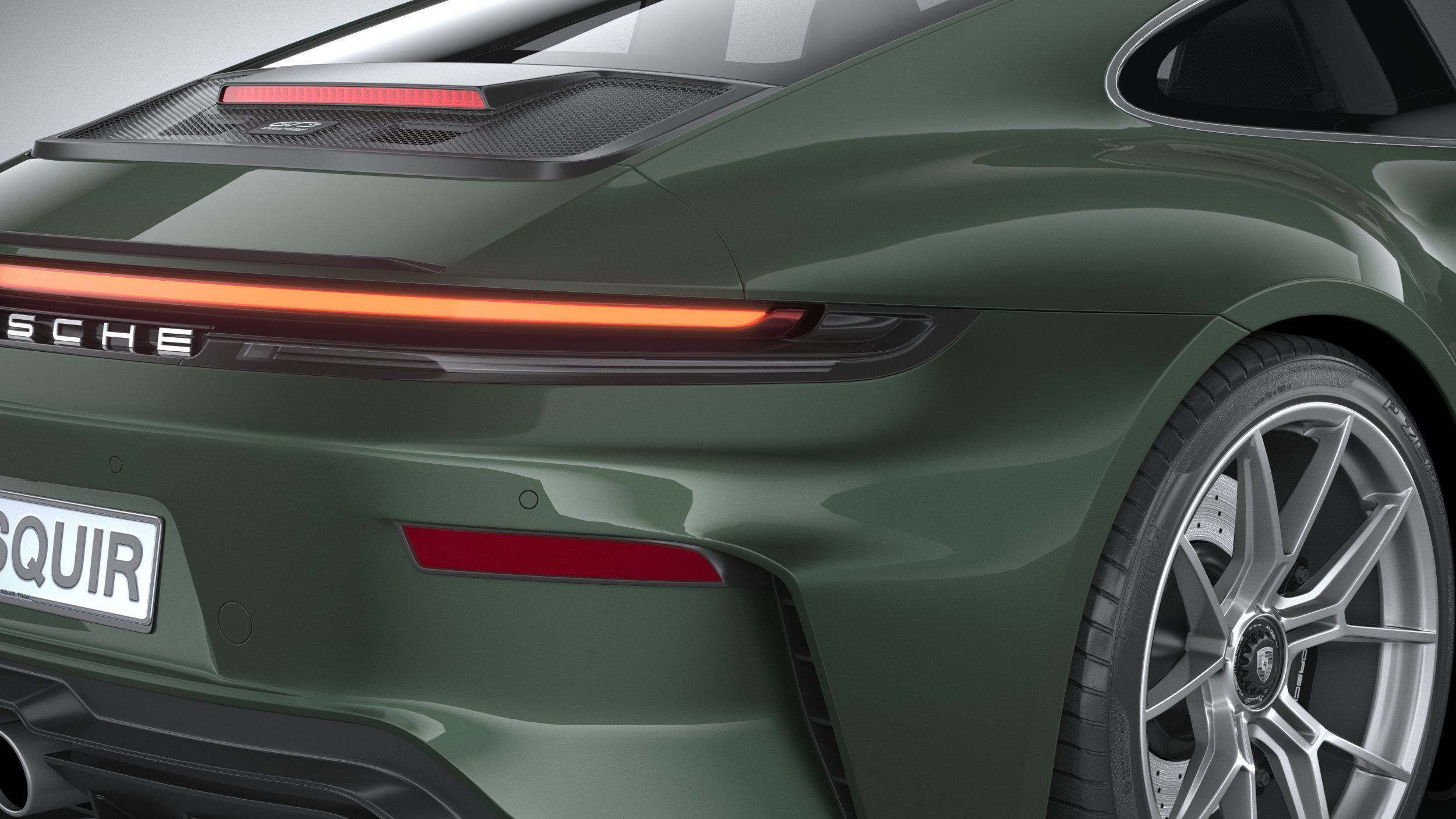Porsche 911 GT3 Touring 2025 3D model_18