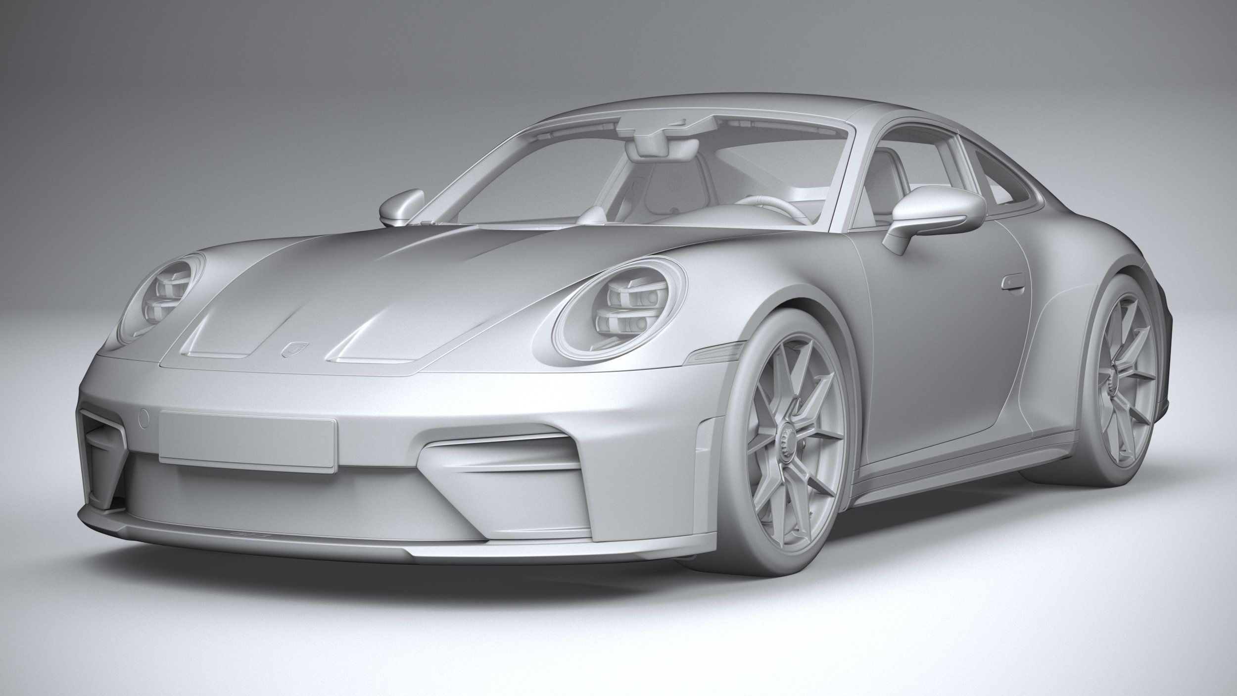 Porsche 911 GT3 Touring 2025 3D model_25