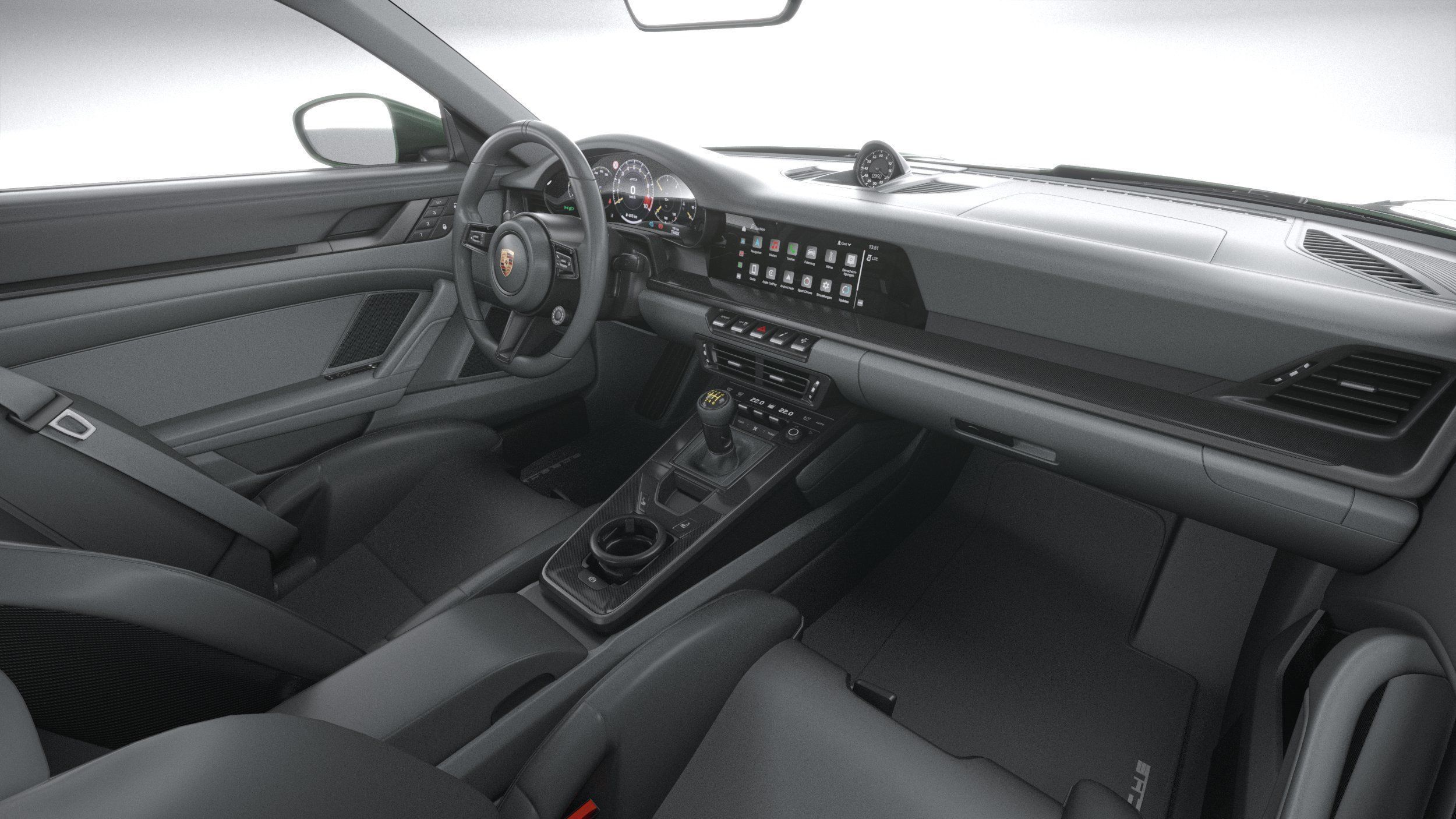 Porsche 911 GT3 Touring 2025 3D model_31