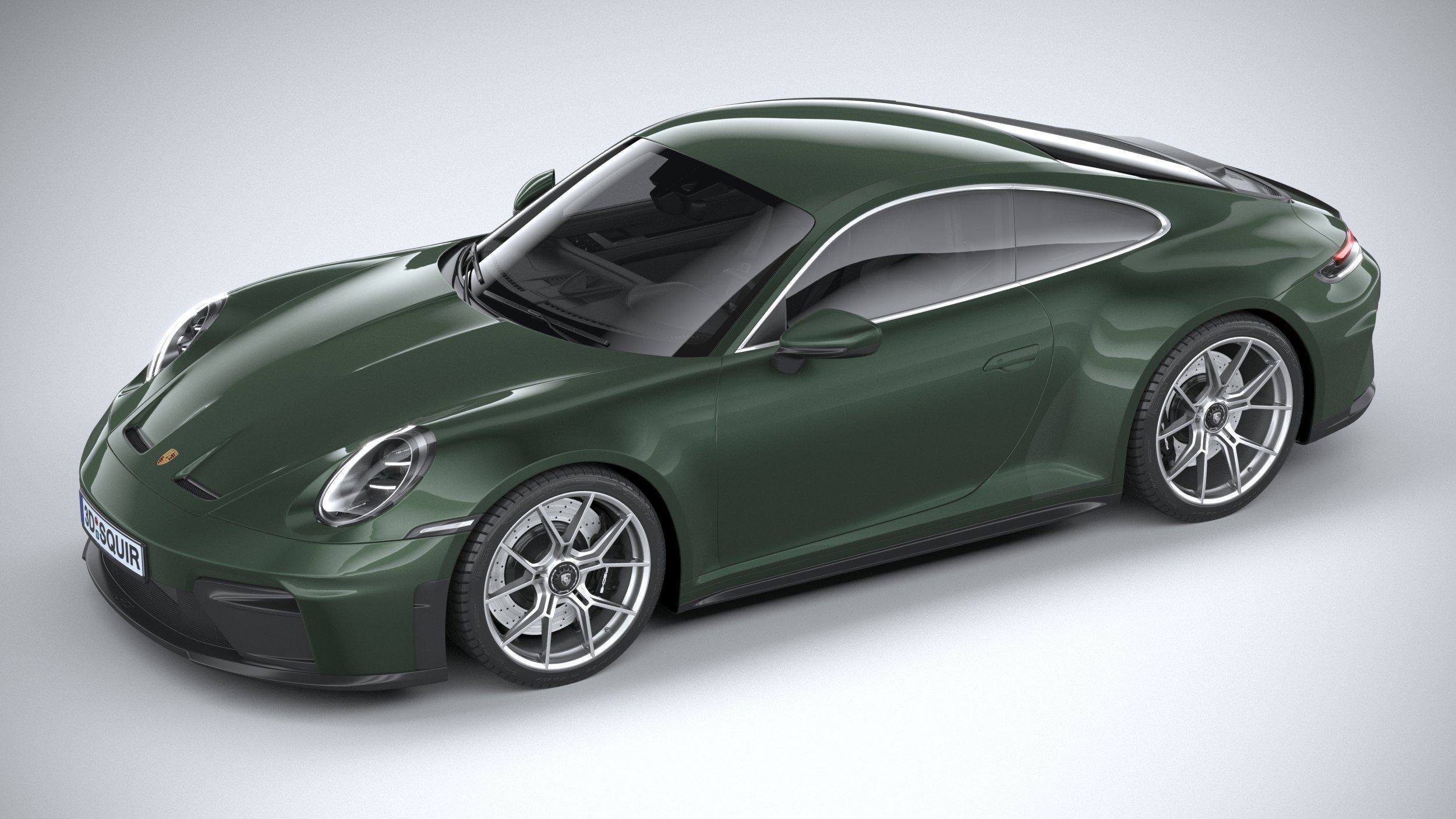 Porsche 911 GT3 Touring 2025 3D model_7
