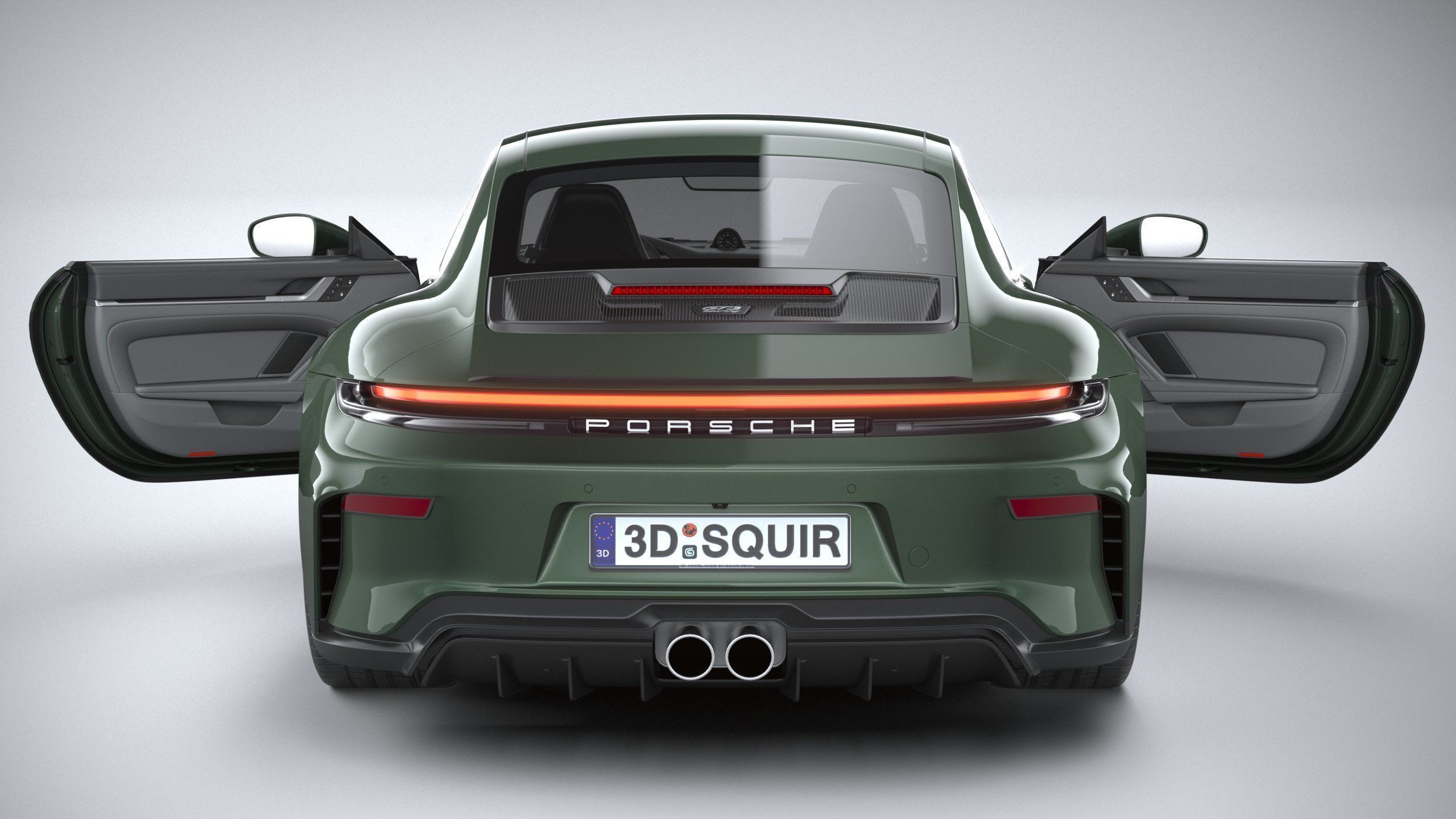 Porsche 911 GT3 Touring 2025 3D model_20