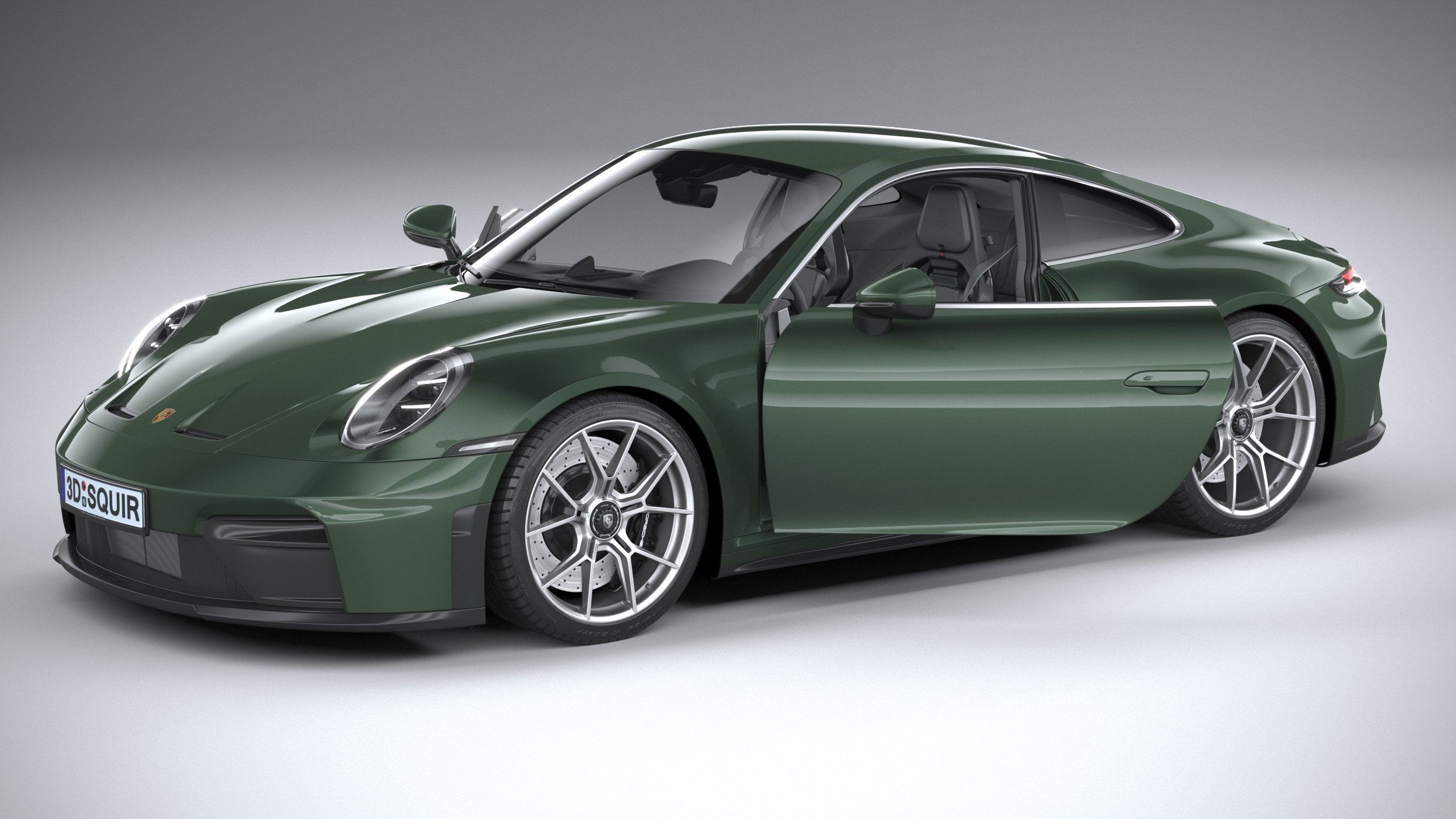 Porsche 911 GT3 Touring 2025 3D model_19
