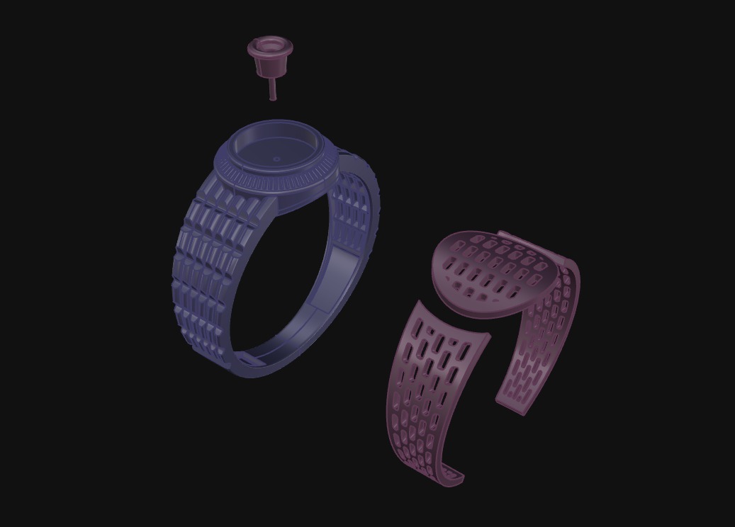 Onyx Ring With Diamond 3D print model_8