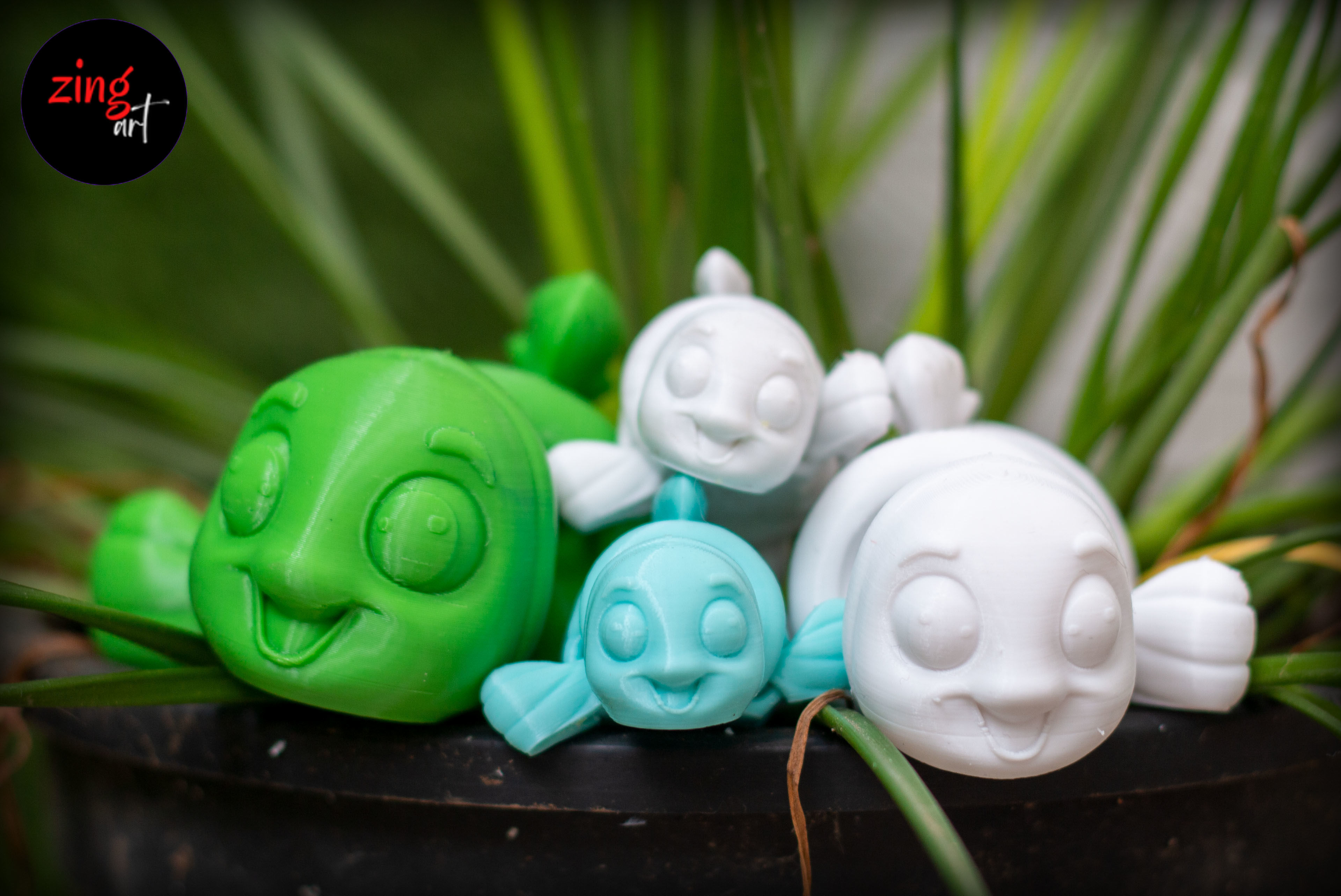 Fish Flexi 3D print model 3D print model_1