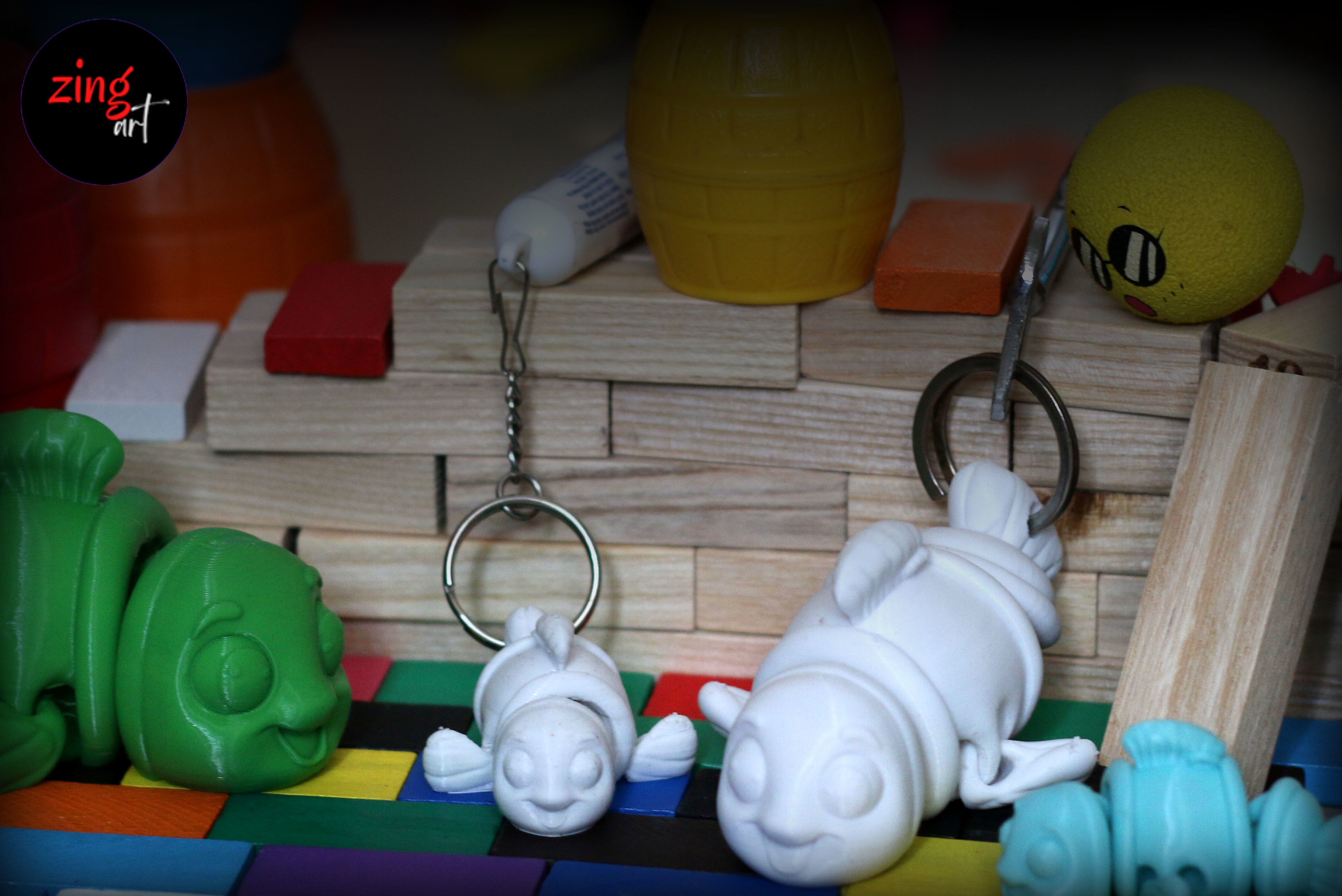 Fish Flexi 3D print model 3D print model_7