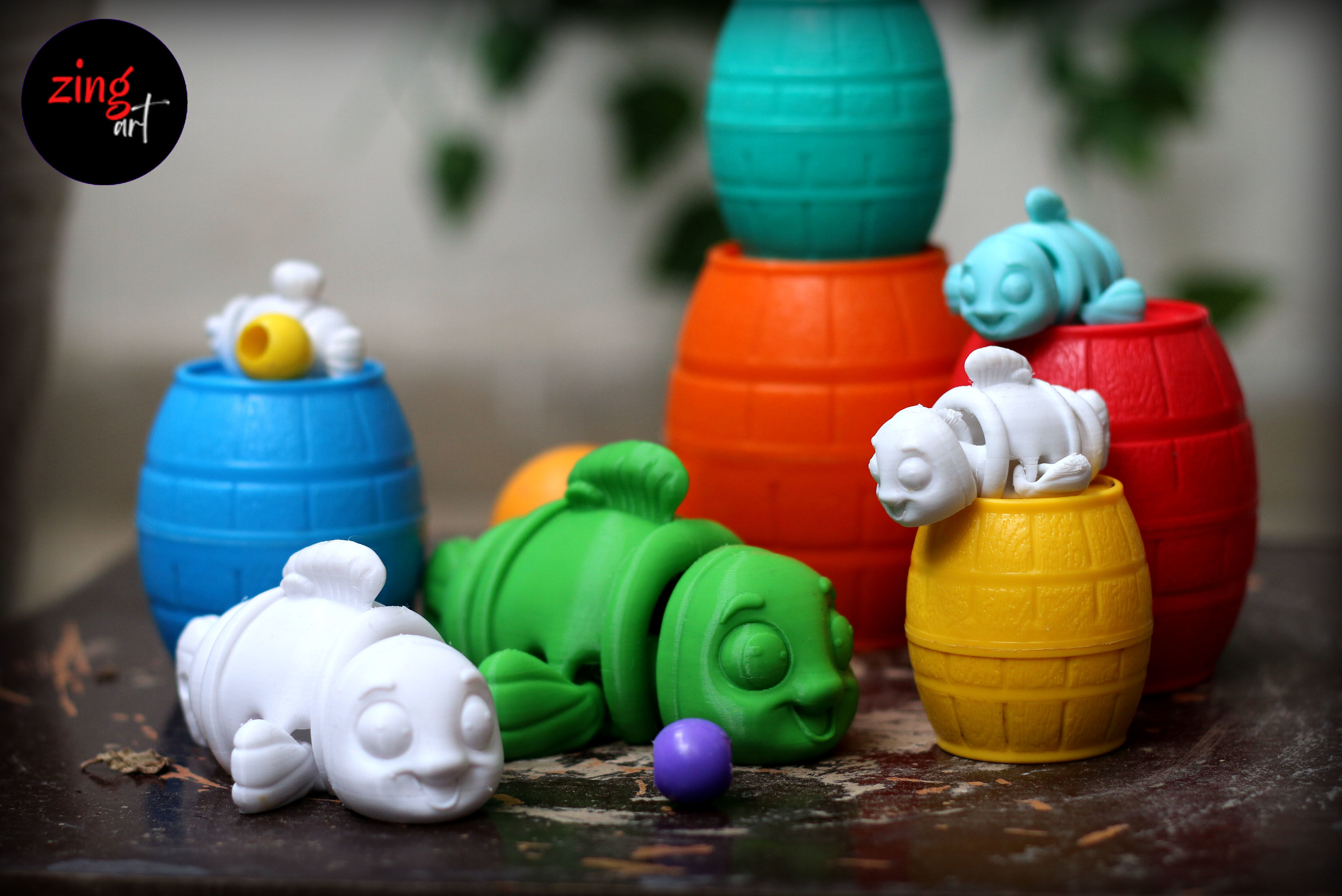 Fish Flexi 3D print model 3D print model_6