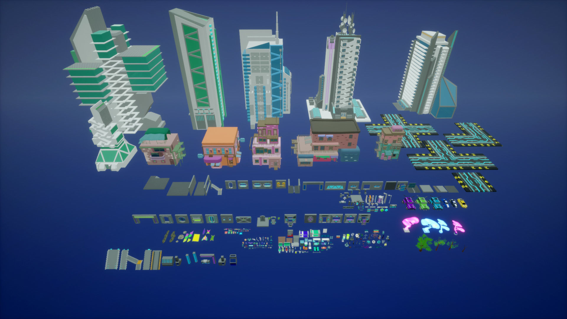 Sci-Fi Environment Pack 3D model_16