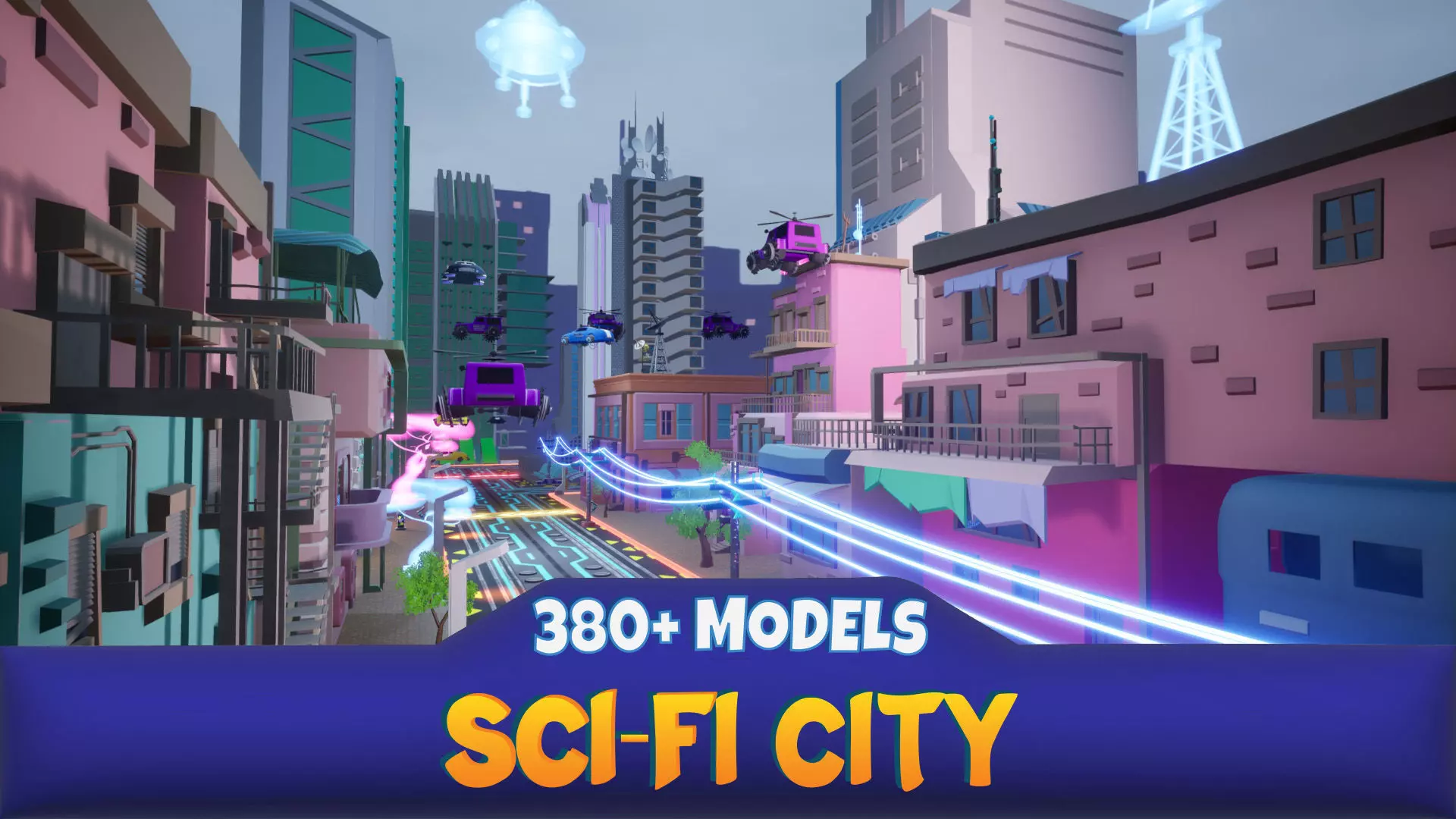 Sci-Fi Environment Pack 3D model_0