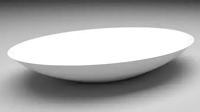 Ovalic Deep Dish Plate