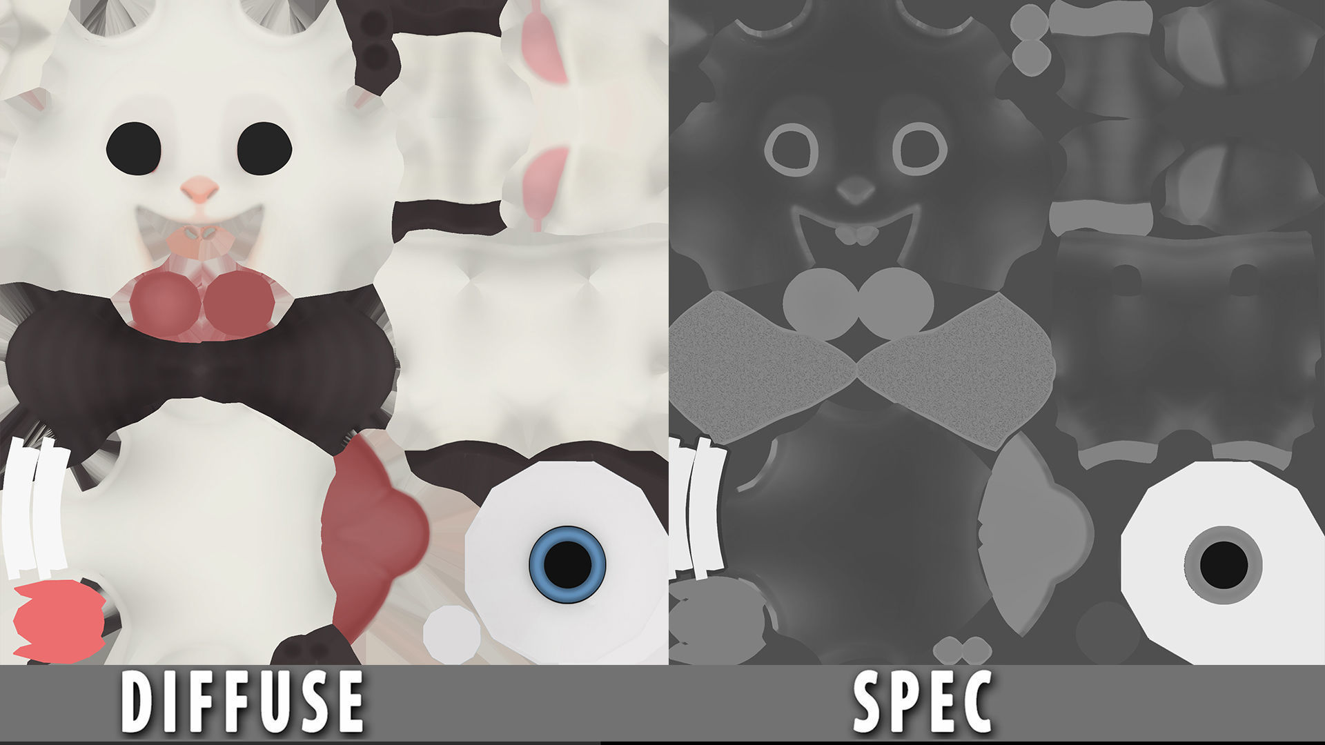 Goat  Cartoon Low-poly 3D model_8