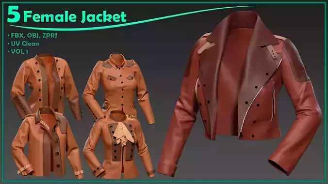 5 female jacket
