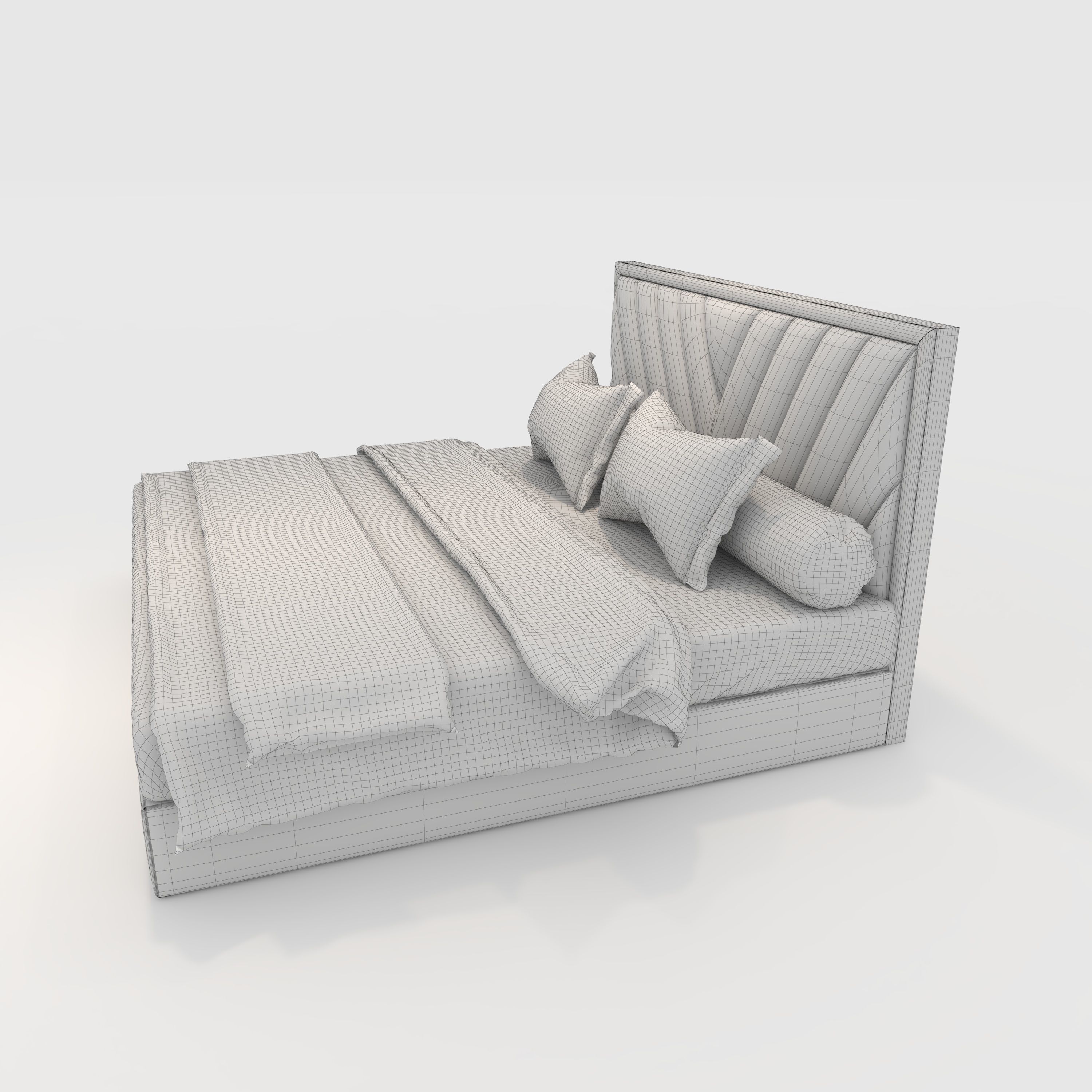 Bed 5 3D model_11