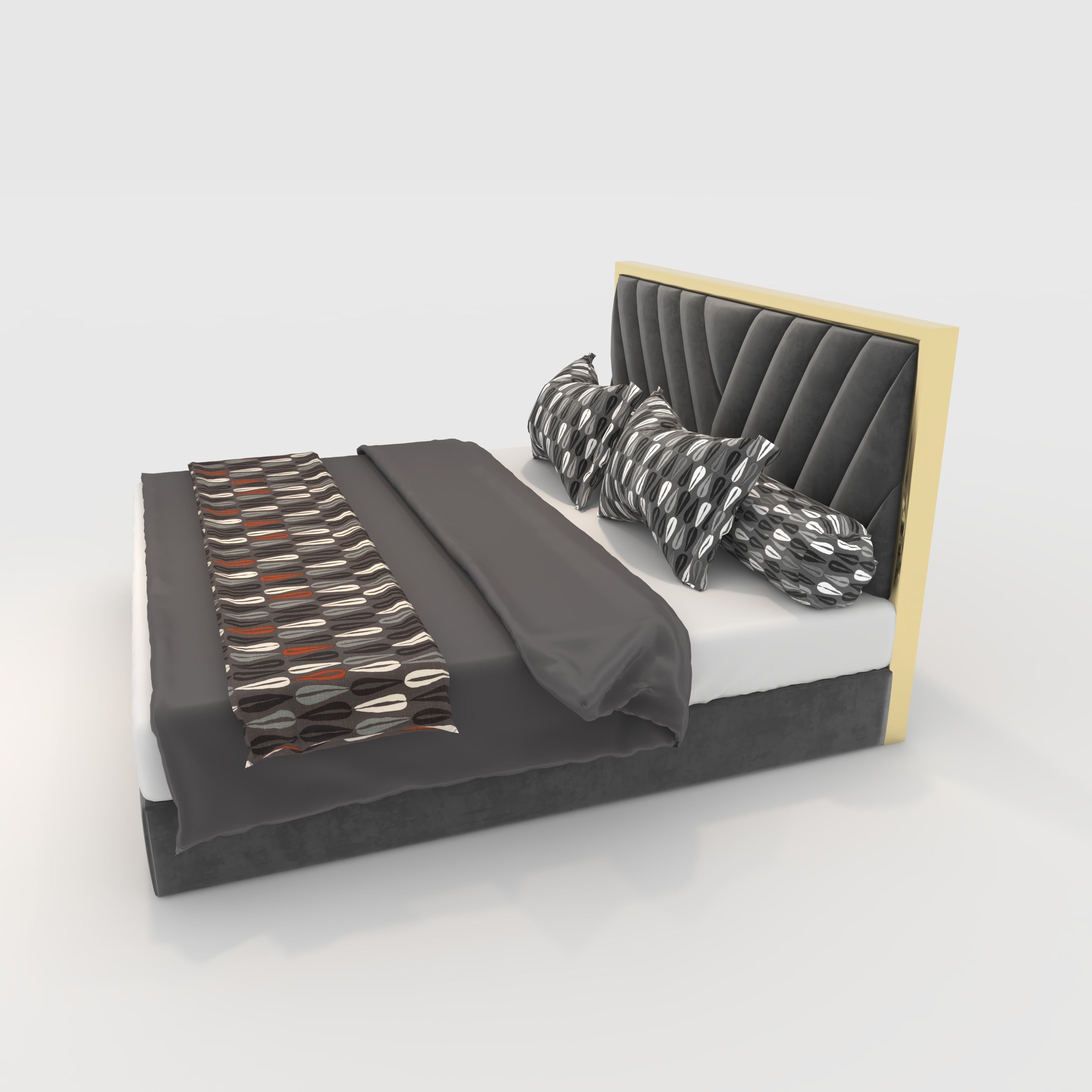Bed 5 3D model_10