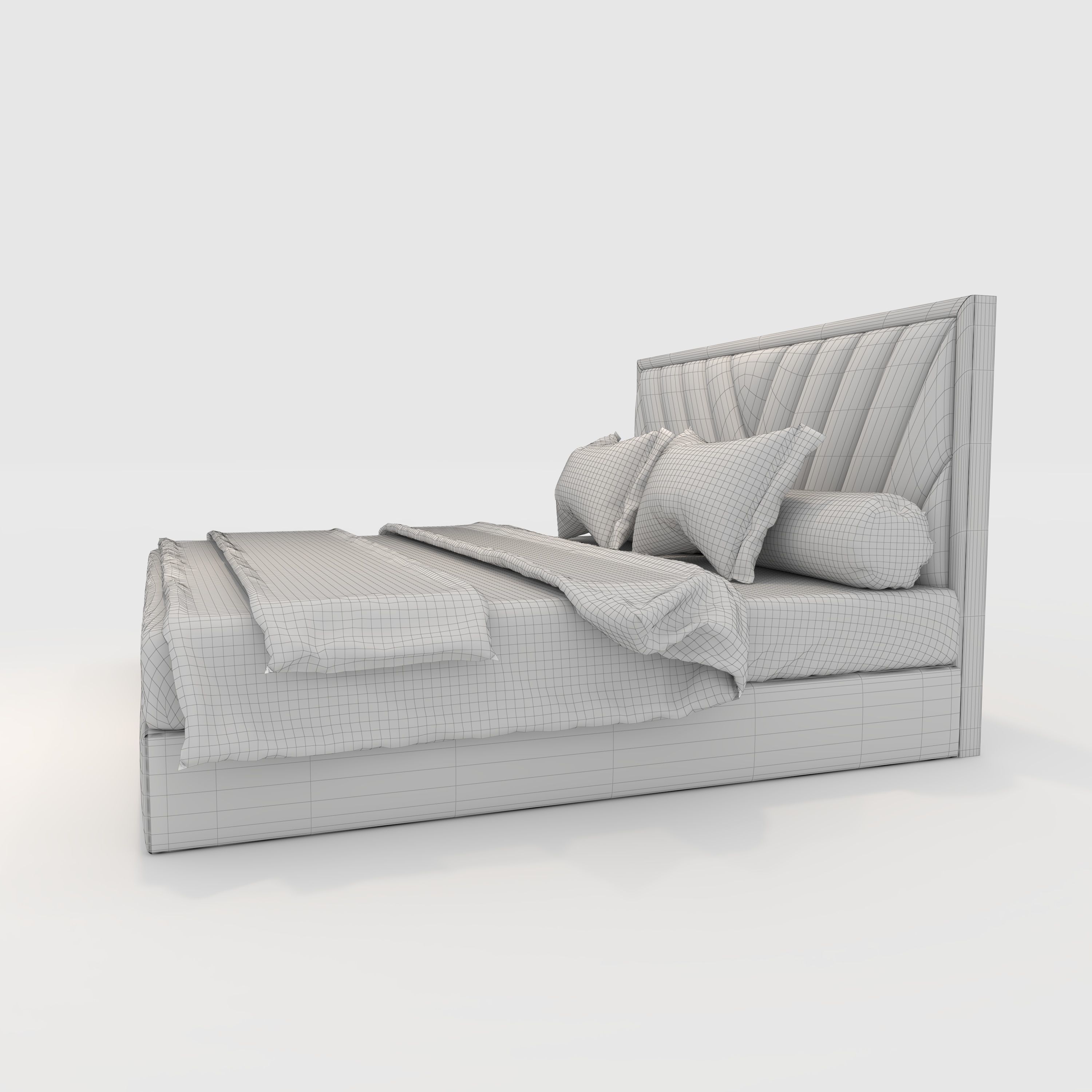 Bed 5 3D model_5