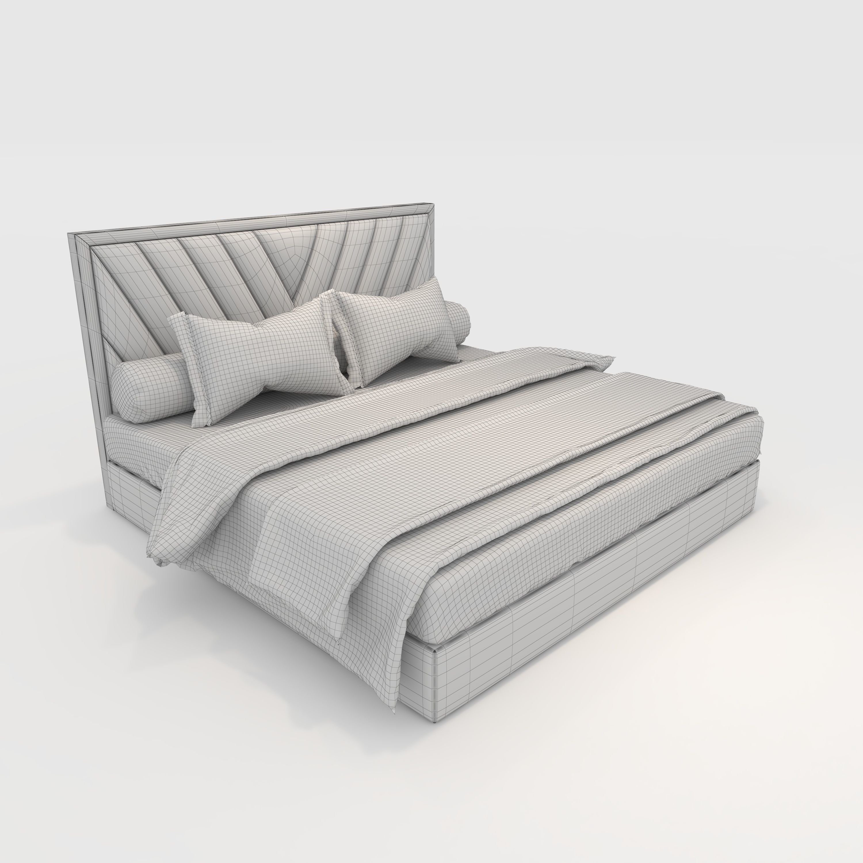 Bed 5 3D model_7