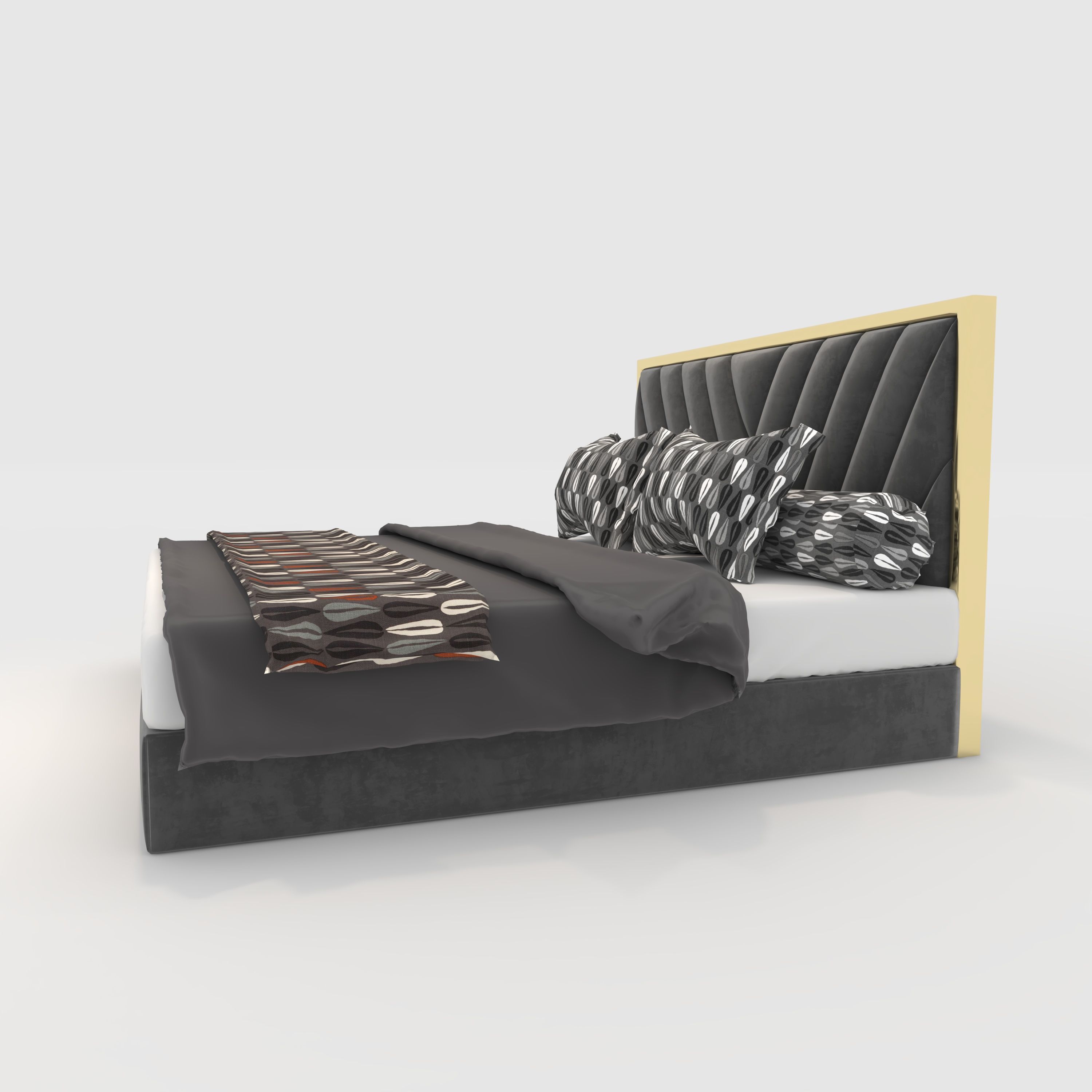 Bed 5 3D model_4