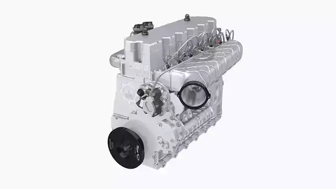 DJ Precision Machine Executioner Diesel engine