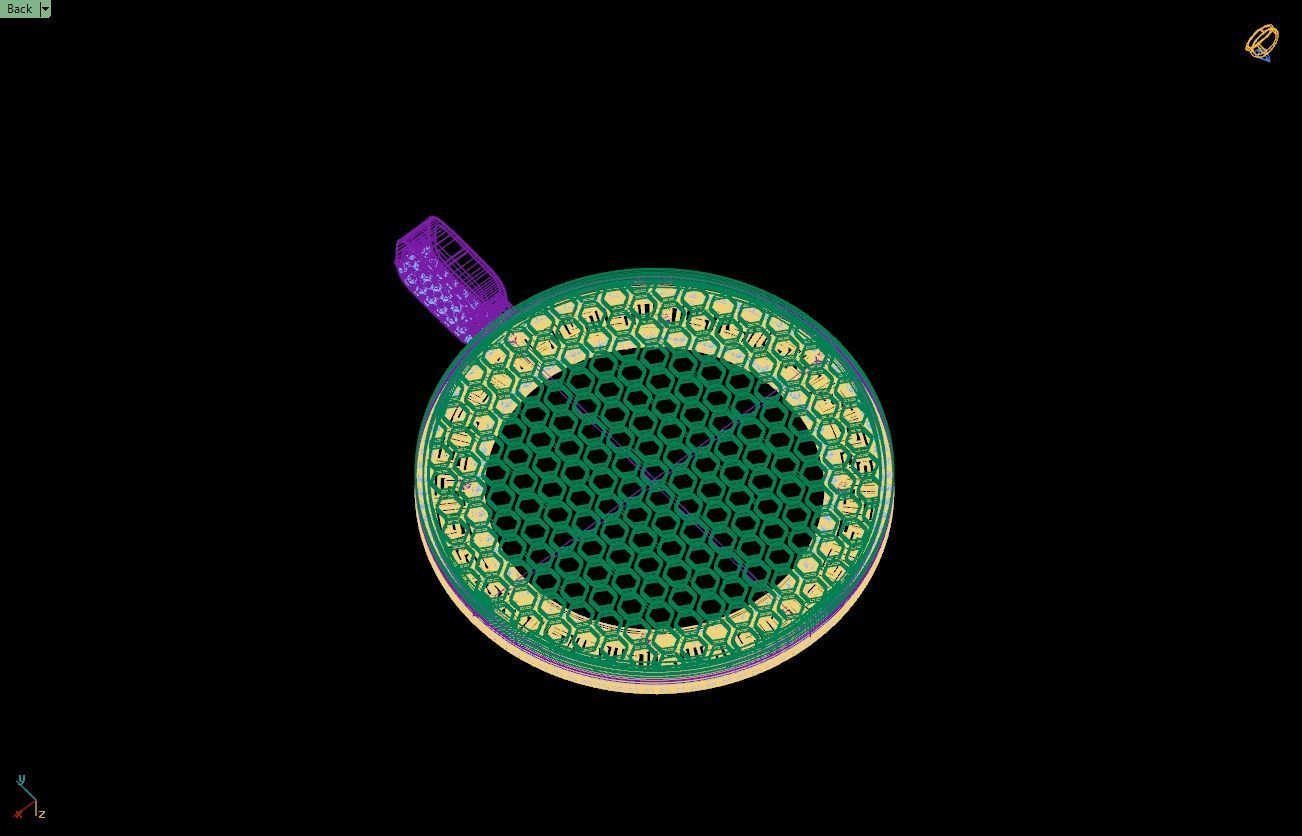 Custom  Picture Pendant  - Memory Picture diamond Necklace   3D print model_17