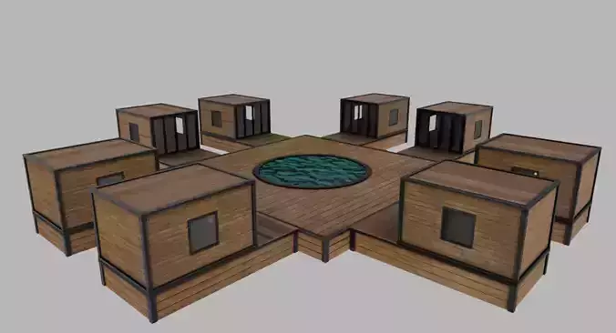 Structure assembly set