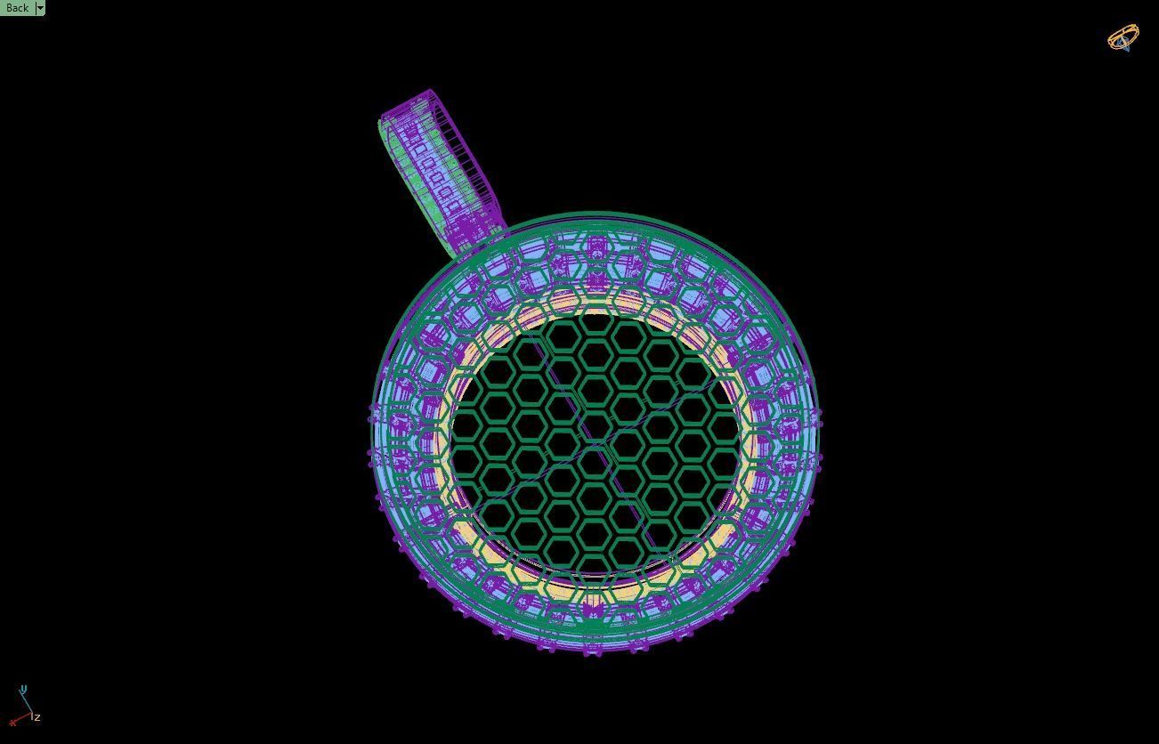 Custom  Picture Pendant  - Memory Picture diamond Necklace   3D print model_15