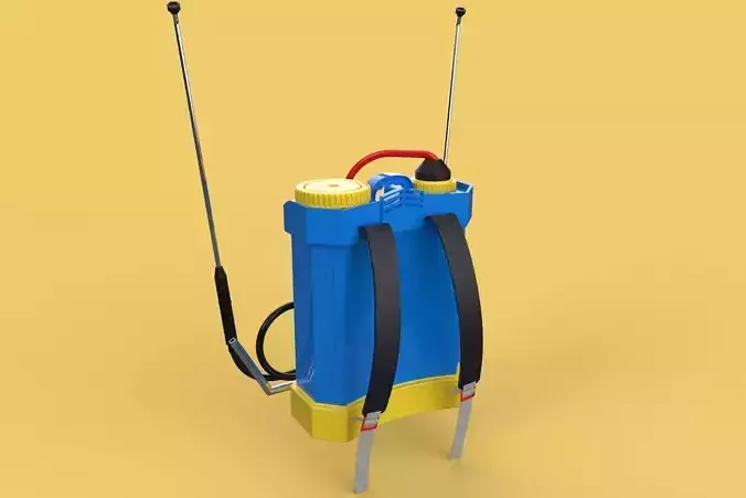 ELECTRIC SPRAYER KNAPSACK BACKPACK TANK PUMP MOTOR BATTERY SPRAY 3D model