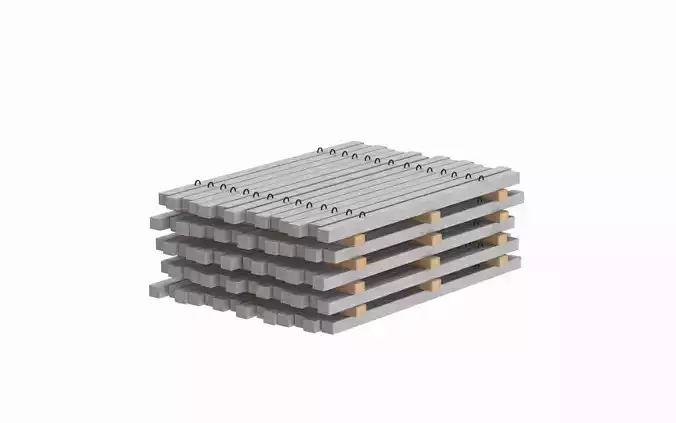 Concrete Slabs On Wood Planks