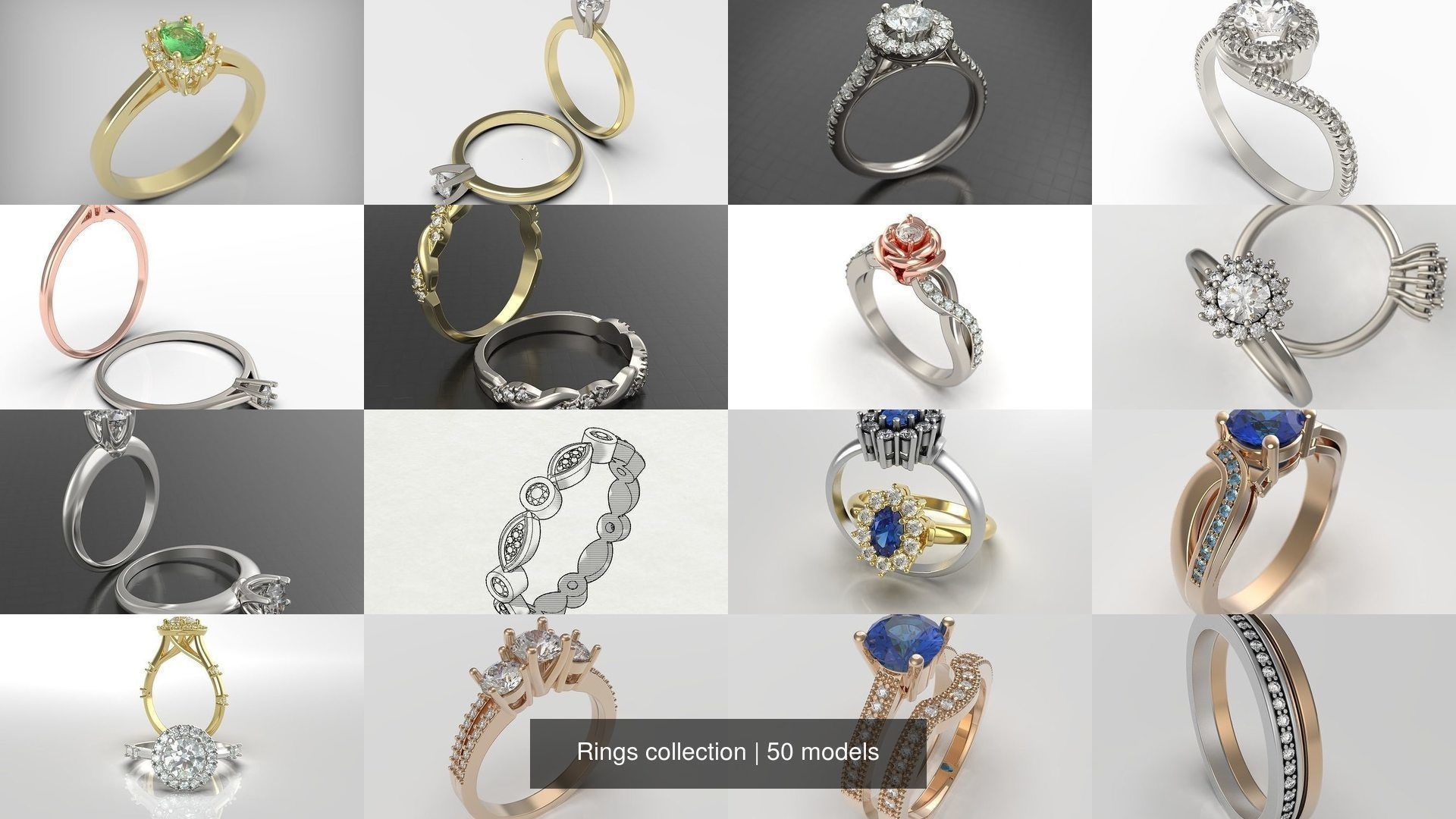 Rings collection _12