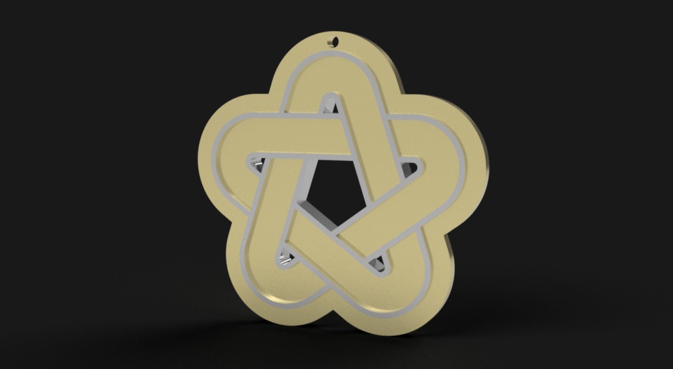 Jewel star 2 models 3D model_3