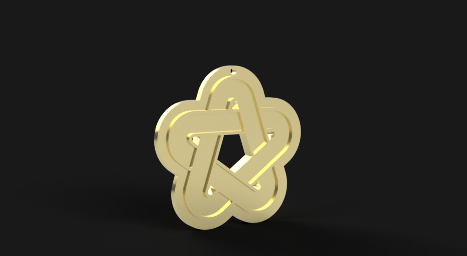 Jewel star 2 models 3D model_7