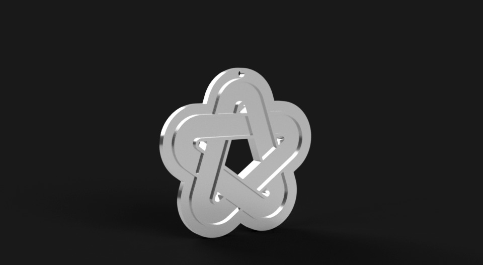 Jewel star 2 models 3D model_9