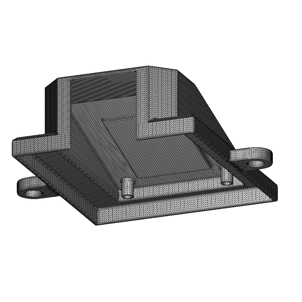 Automotive ECU Enclosure 3D print model_4