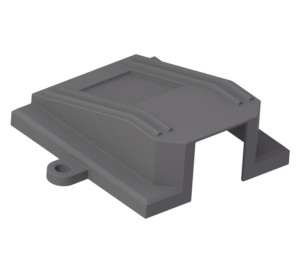 Automotive ECU Enclosure 3D print model_2