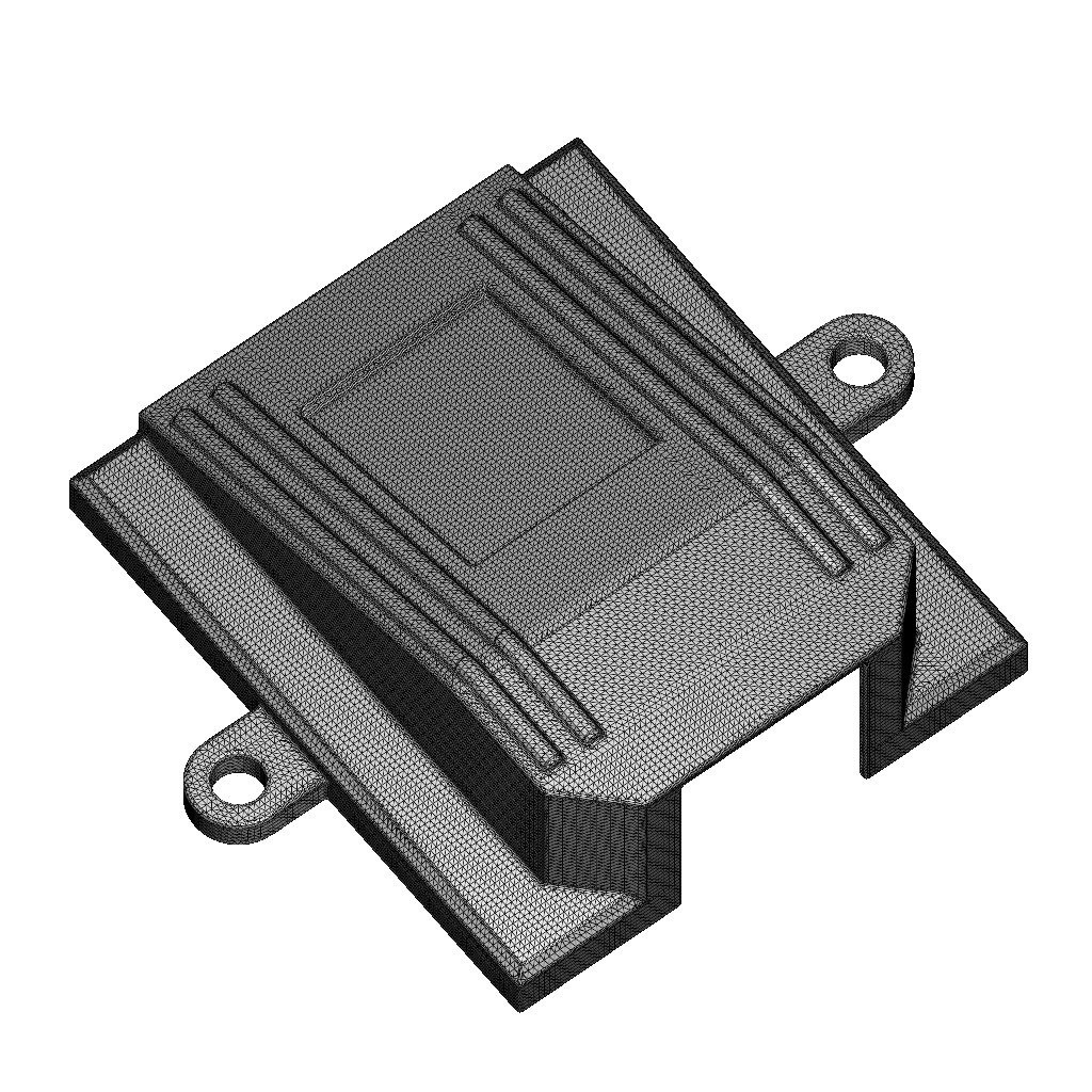 Automotive ECU Enclosure 3D print model_3