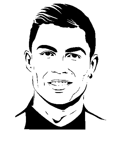 Cristiano Ronaldo Wall Decor Transform Your Room 3D model
