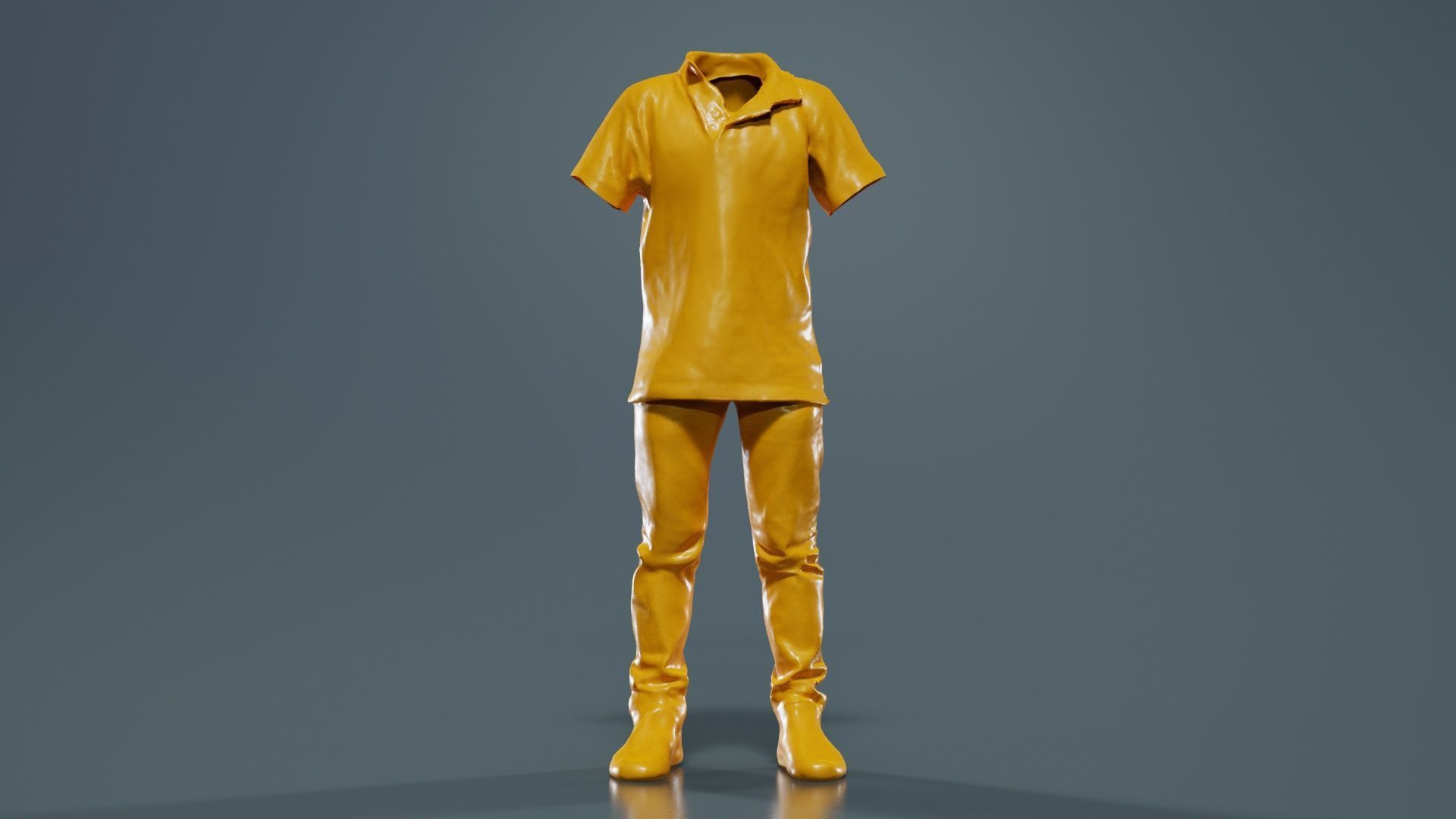 Kid 4 Low-poly 3D model_12