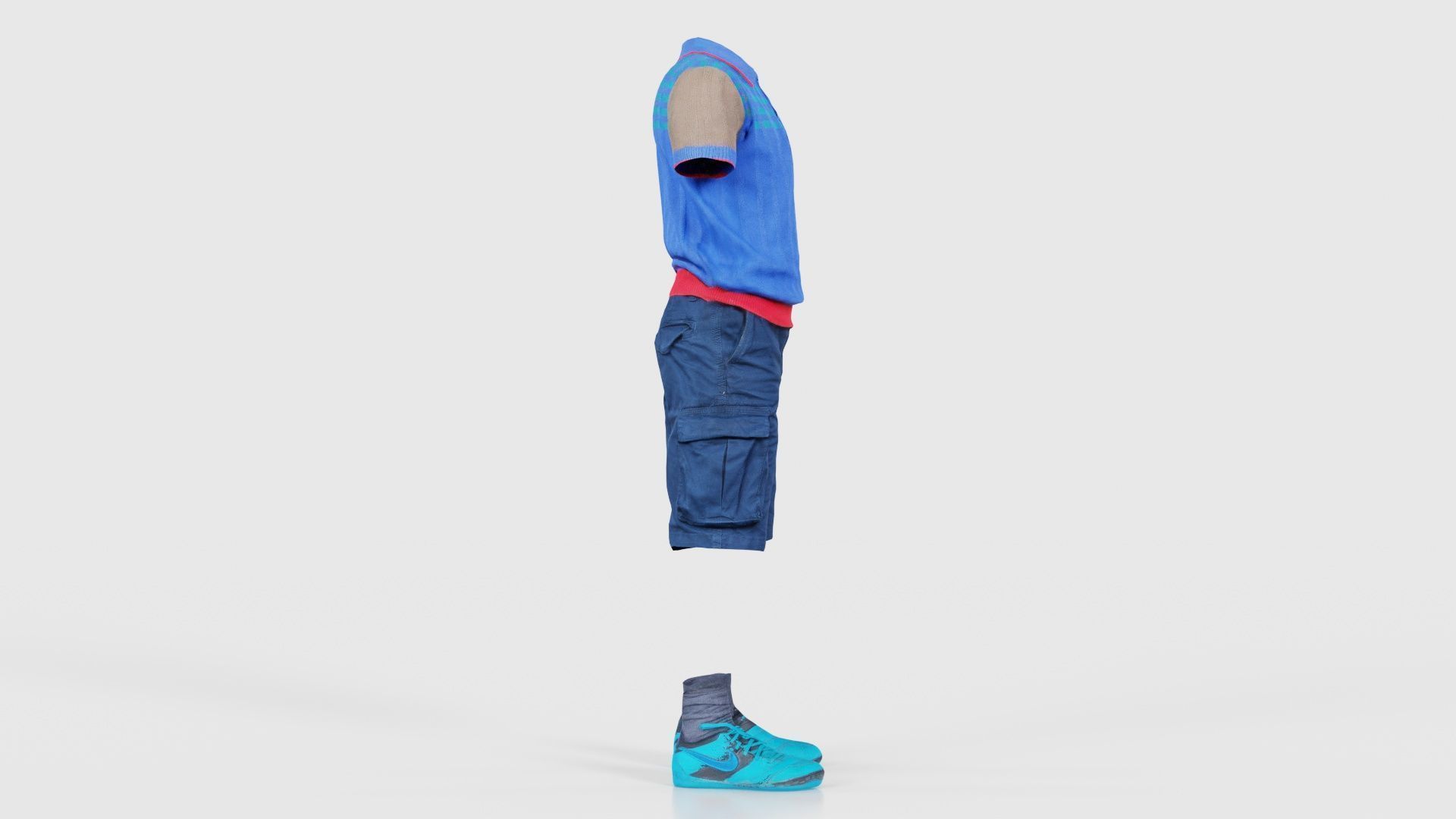Kid 5 Low-poly 3D model_18
