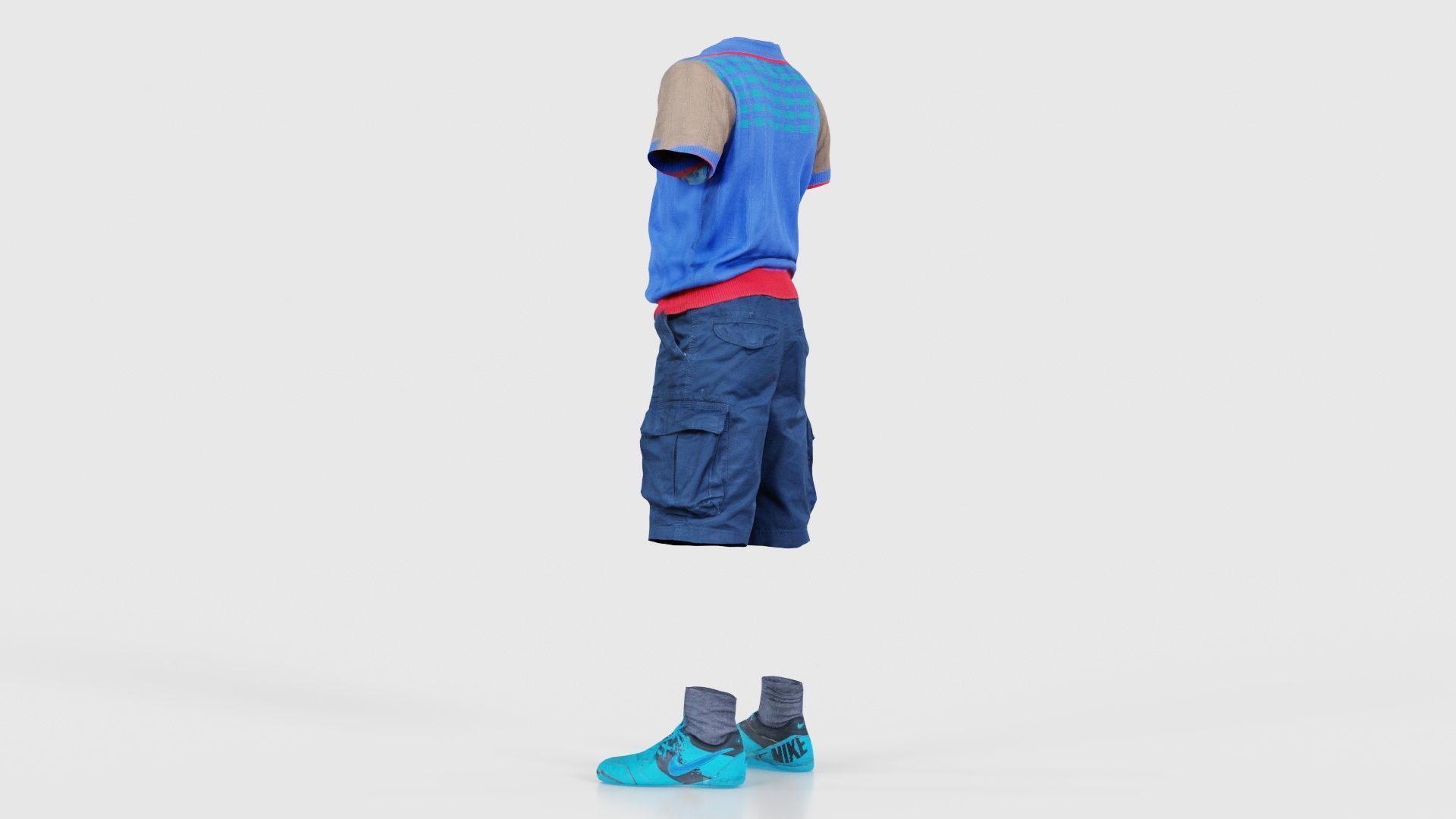 Kid 5 Low-poly 3D model_23