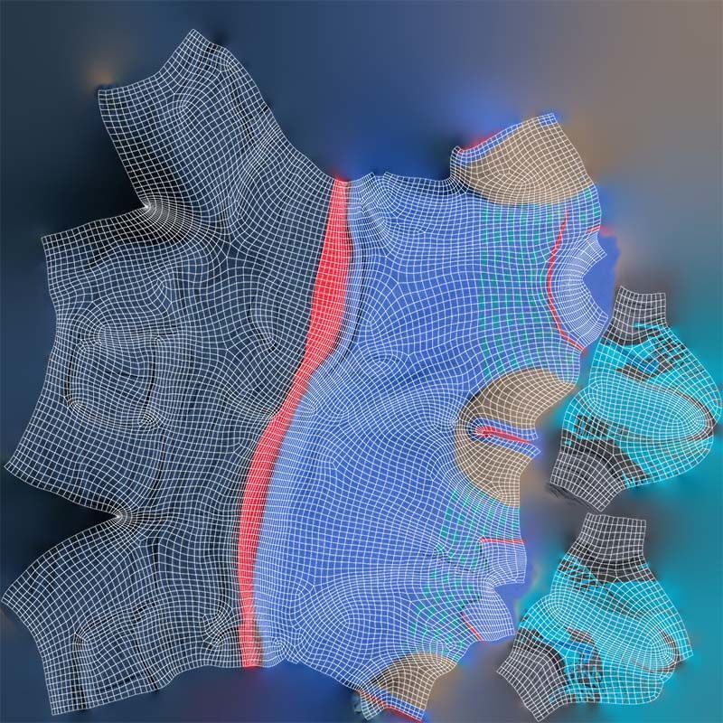 Kid 5 Low-poly 3D model_14