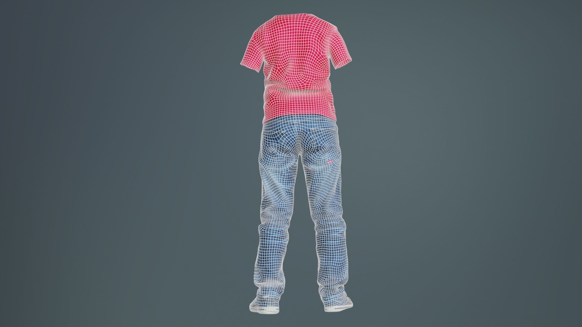Kid 6 Low-poly 3D model_10