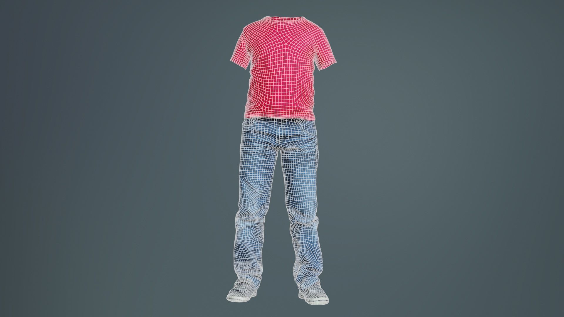 Kid 6 Low-poly 3D model_9