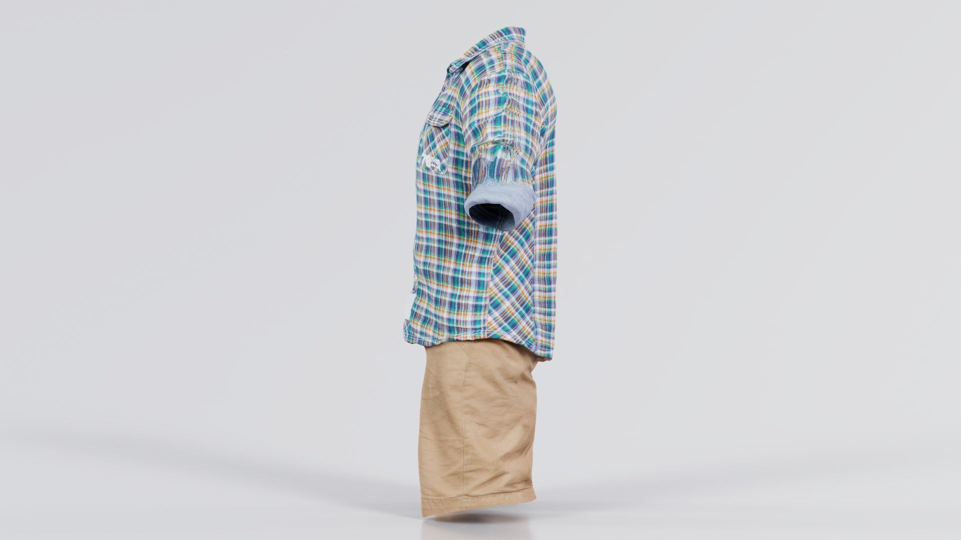 Kid 7 Low-poly 3D model_8