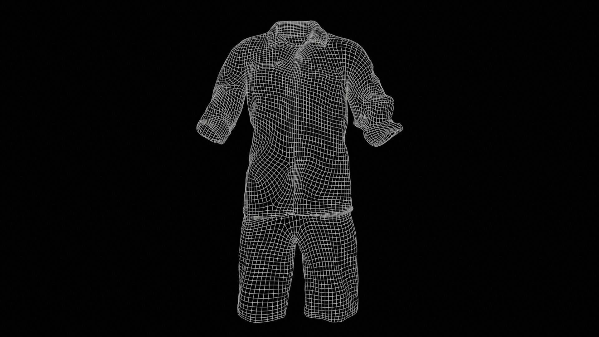 Kid 7 Low-poly 3D model_11