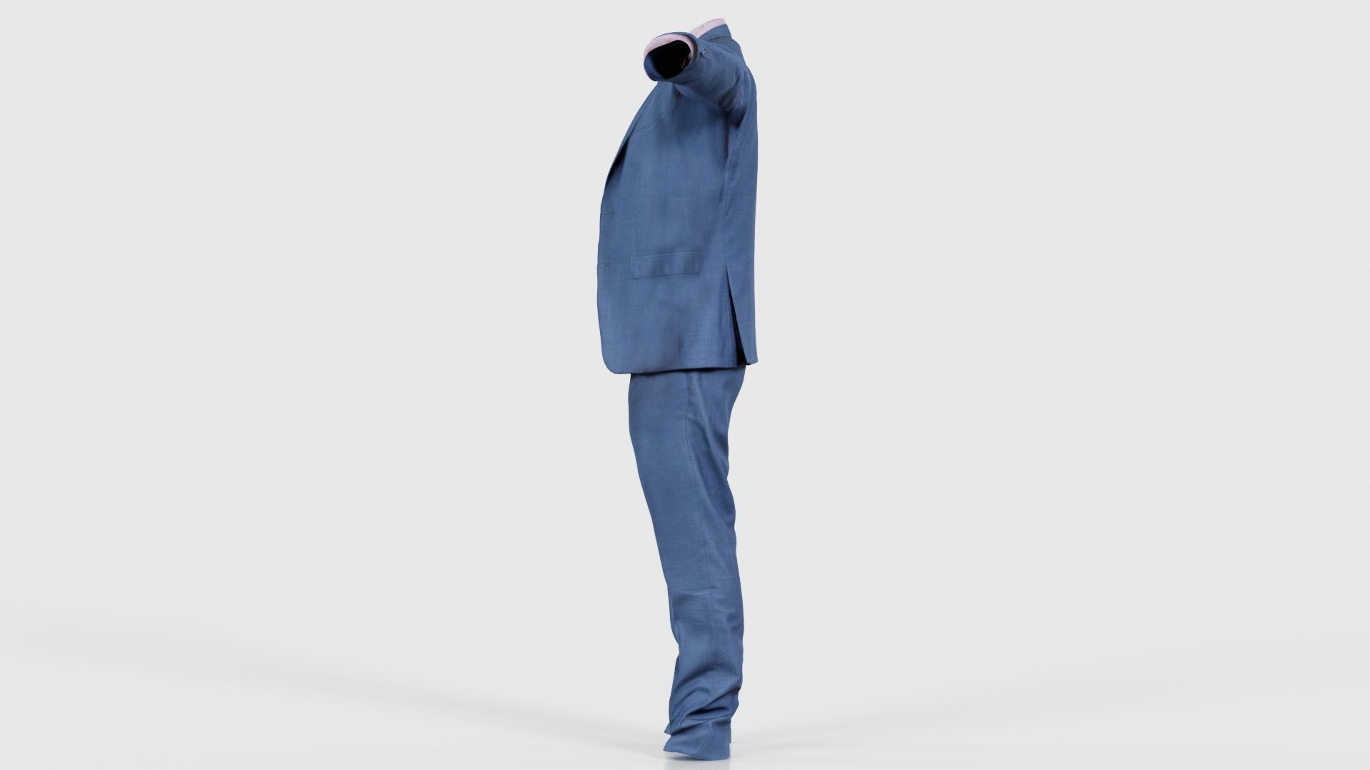 Business Costume 1 Low-poly 3D model_24